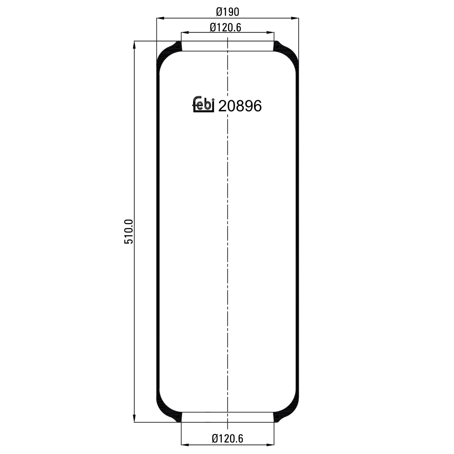FEBI BILSTEIN 20896 120mm