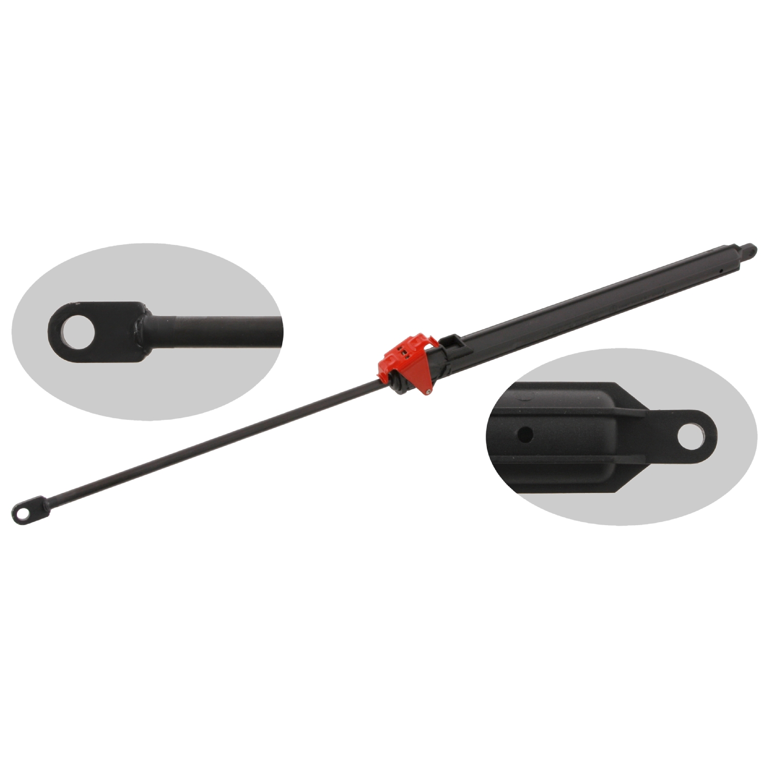 FEBI BILSTEIN Gasfjeder, motorhjelm 27634 på begge sider for VOLVO