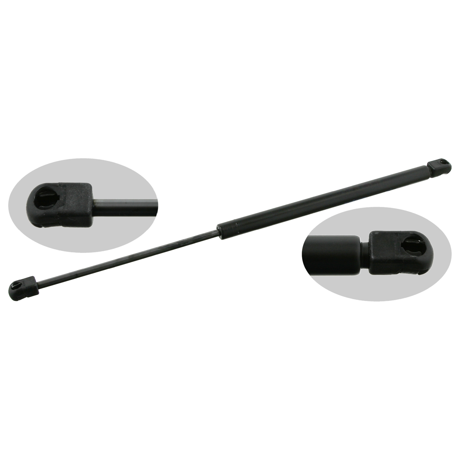 FEBI BILSTEIN Gasfjeder, kuffert-/lastrum 27645 på begge sider for OPEL VAUXHALL
