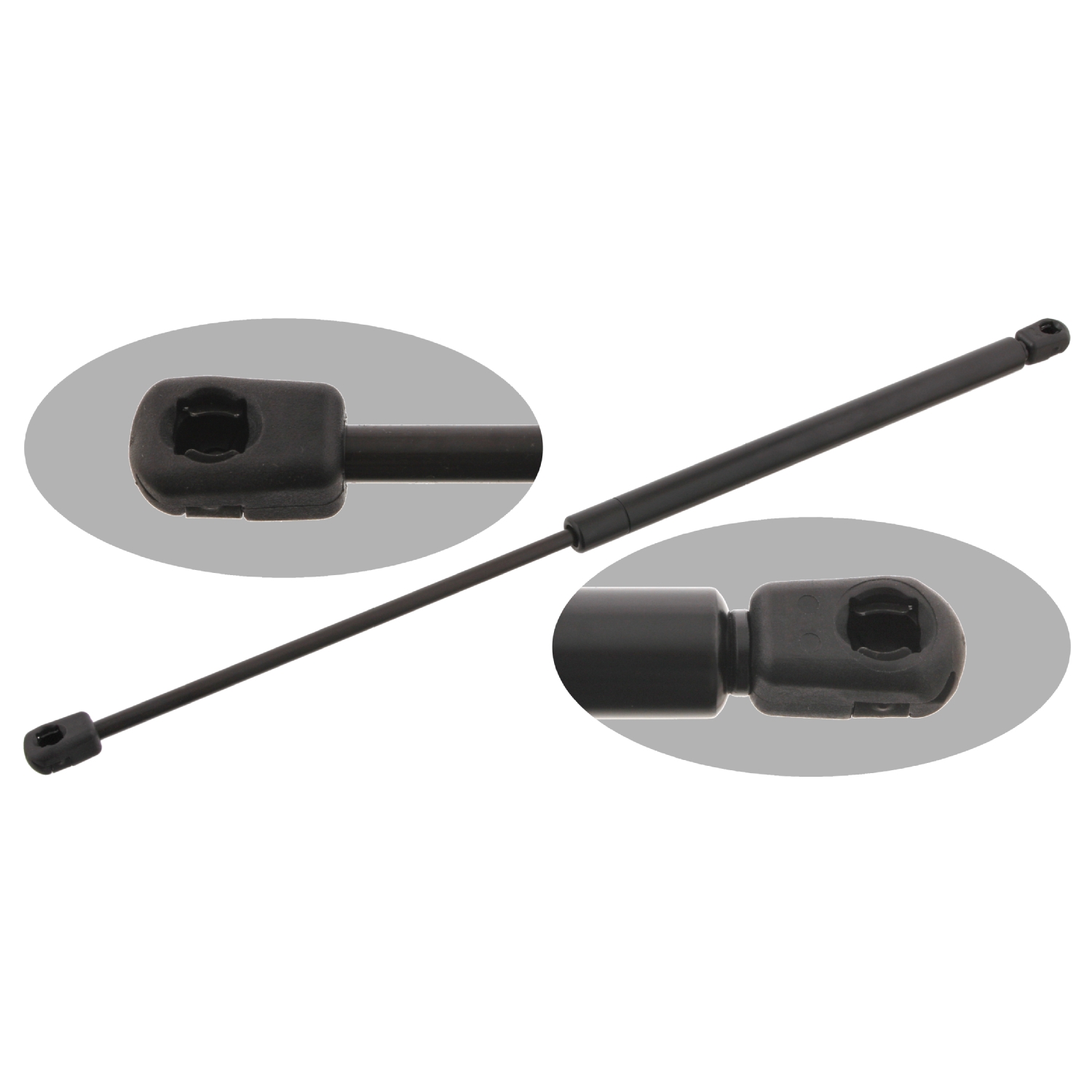 FEBI BILSTEIN Gasfjeder, motorhjelm 29204 venstre for SAAB