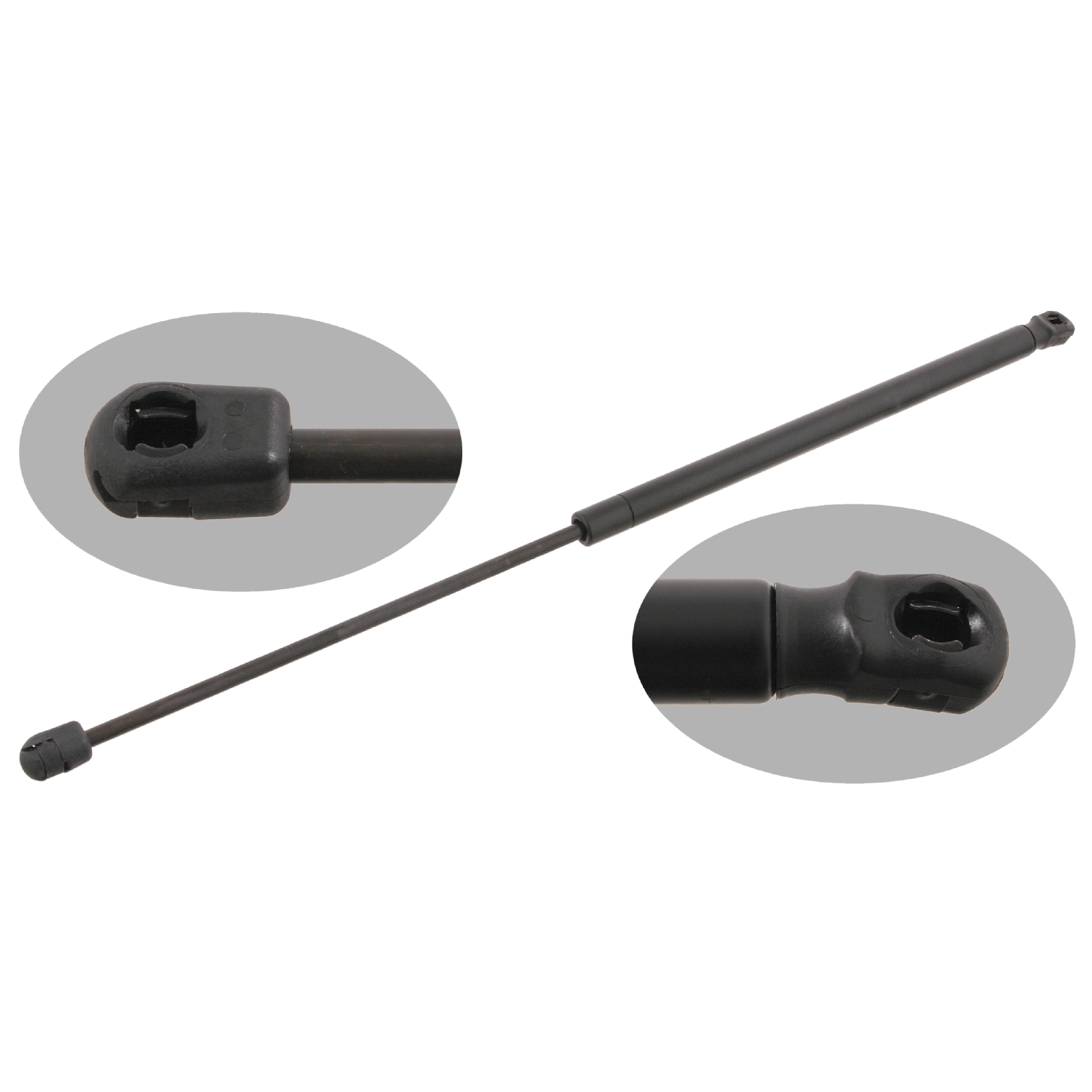 FEBI BILSTEIN Gasfjeder, motorhjelm 29267 højre for PORSCHE