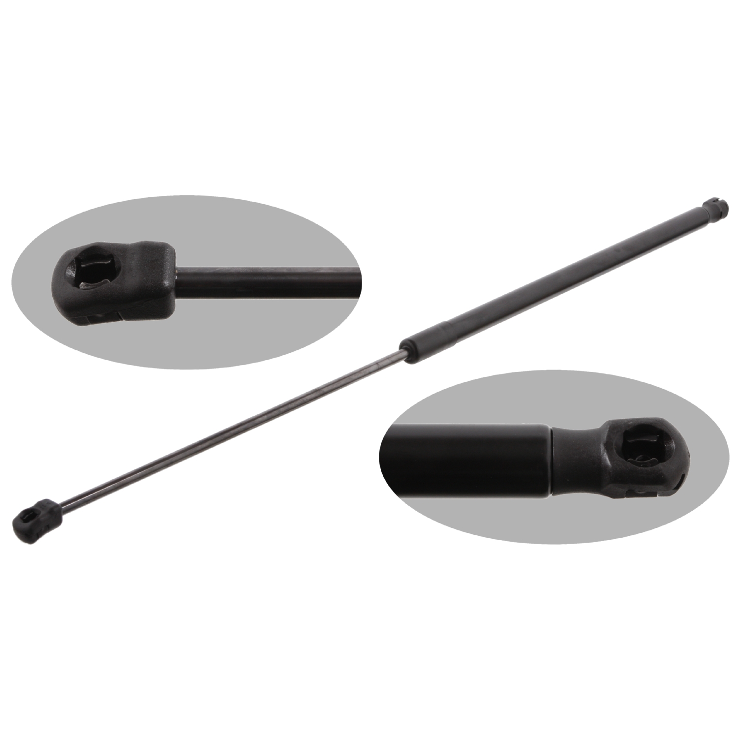 FEBI BILSTEIN Gasfjeder, motorhjelm 31631 højre for VW