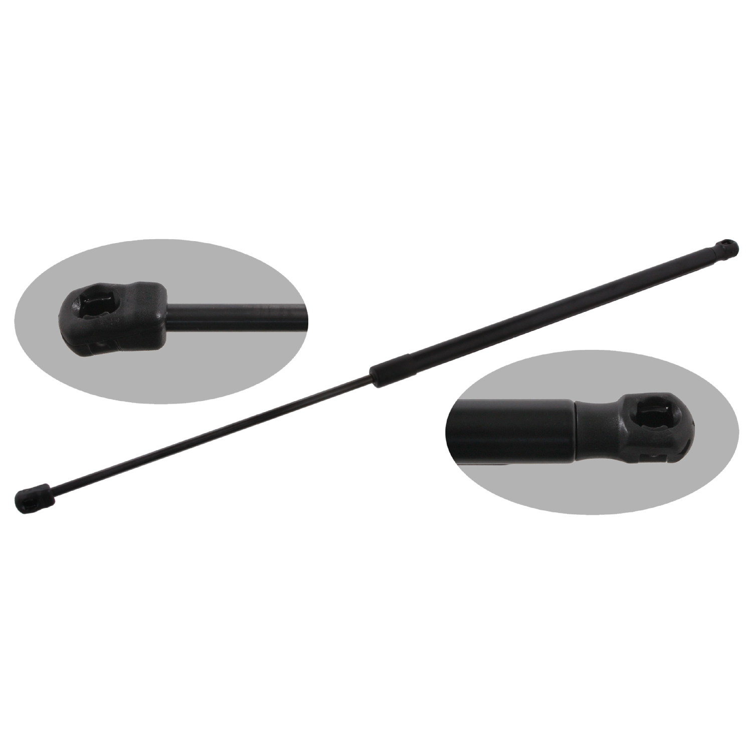 FEBI BILSTEIN Gasfjeder, motorhjelm 31630 højre for VW