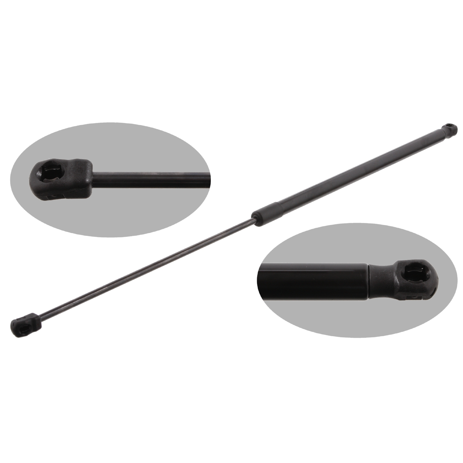 FEBI BILSTEIN Gasfjeder, motorhjelm 31633 højre for SKODA
