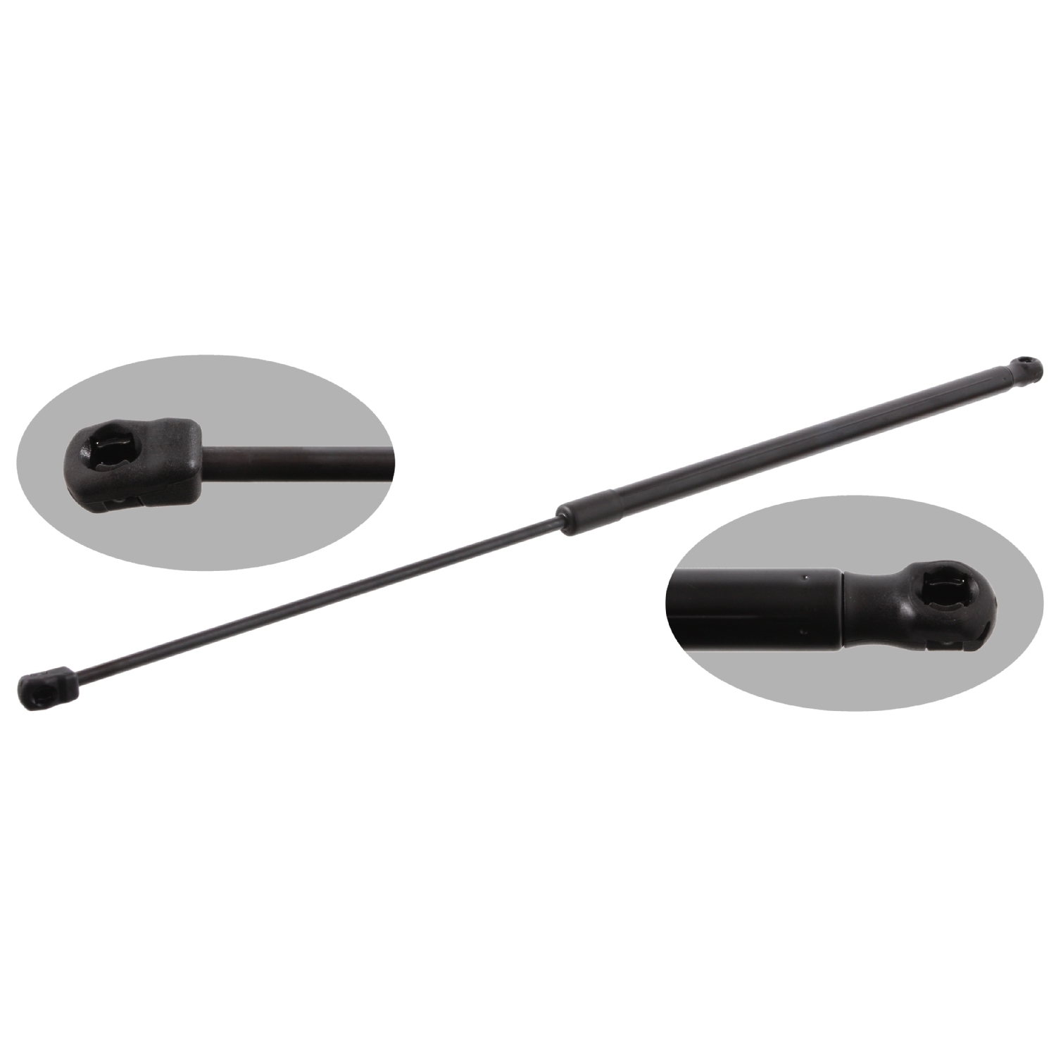 FEBI BILSTEIN Gasfjeder, motorhjelm 31632 højre for VW