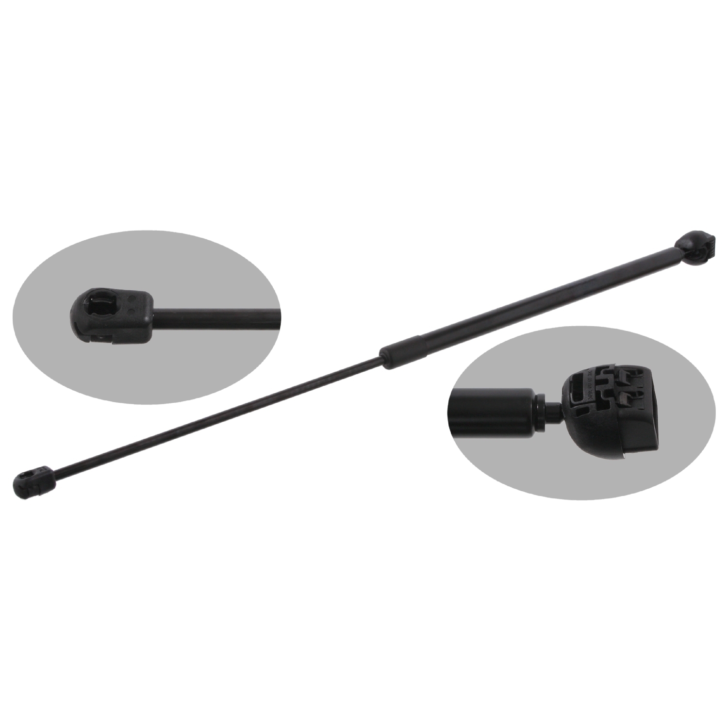 FEBI BILSTEIN Gasfjeder, motorhjelm 32894 højre for RENAULT