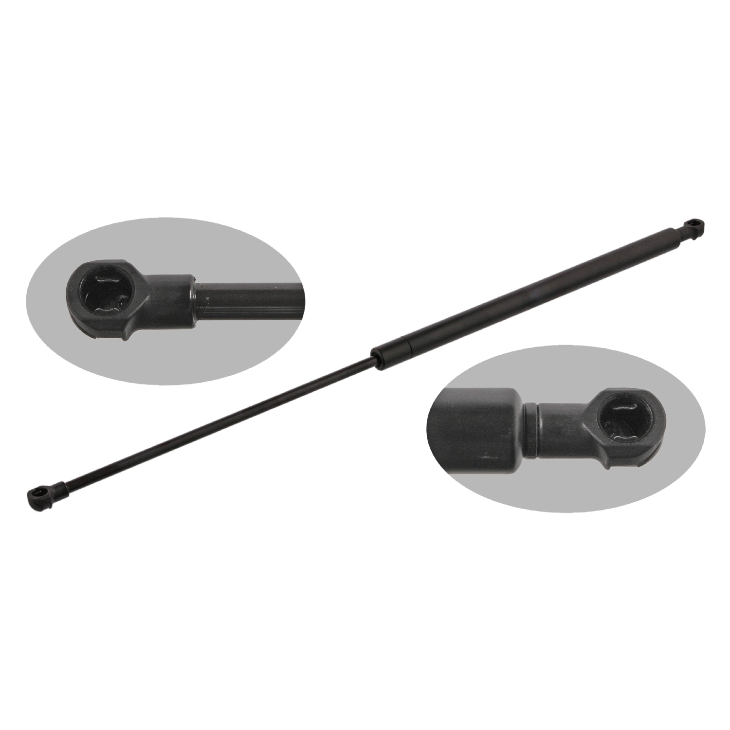 FEBI BILSTEIN Gasfjeder, bagrude 34414 på begge sider for PEUGEOT