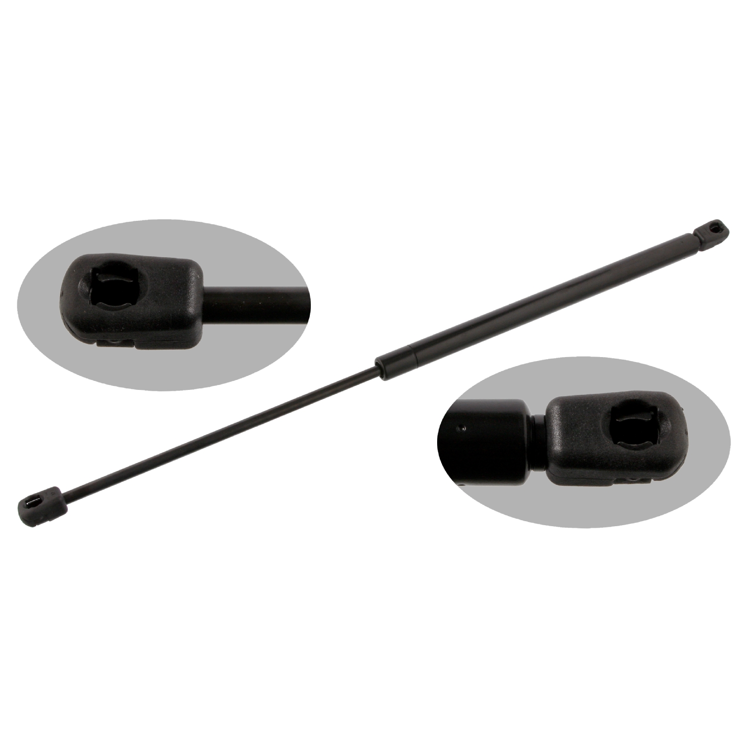 FEBI BILSTEIN Gasfjeder, bagrude 34424 på begge sider for VAUXHALL PEUGEOT