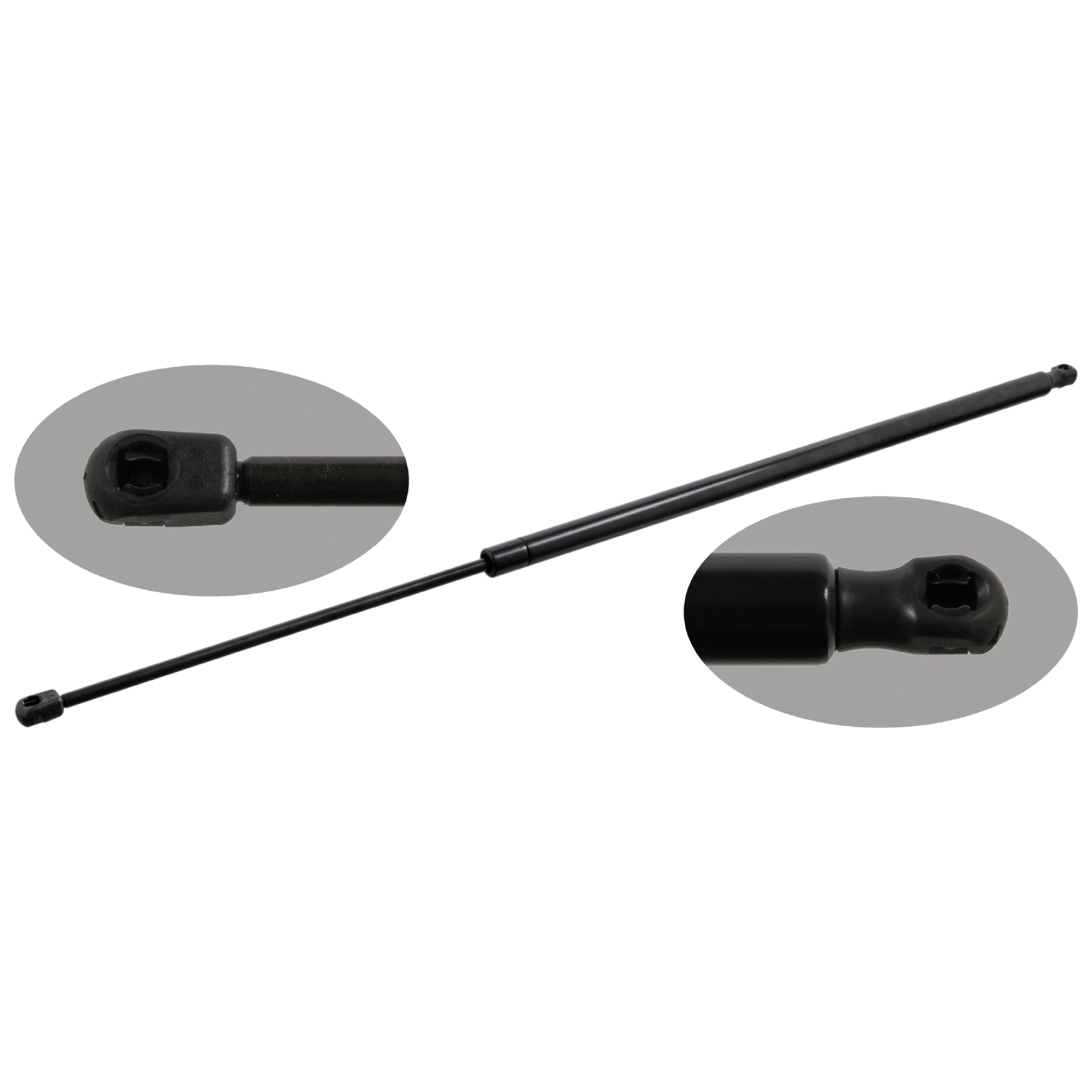 FEBI BILSTEIN Gasfjeder, kuffert-/lastrum 34515 på begge sider for OPEL GENERAL MOTORS NISSAN RENAULT