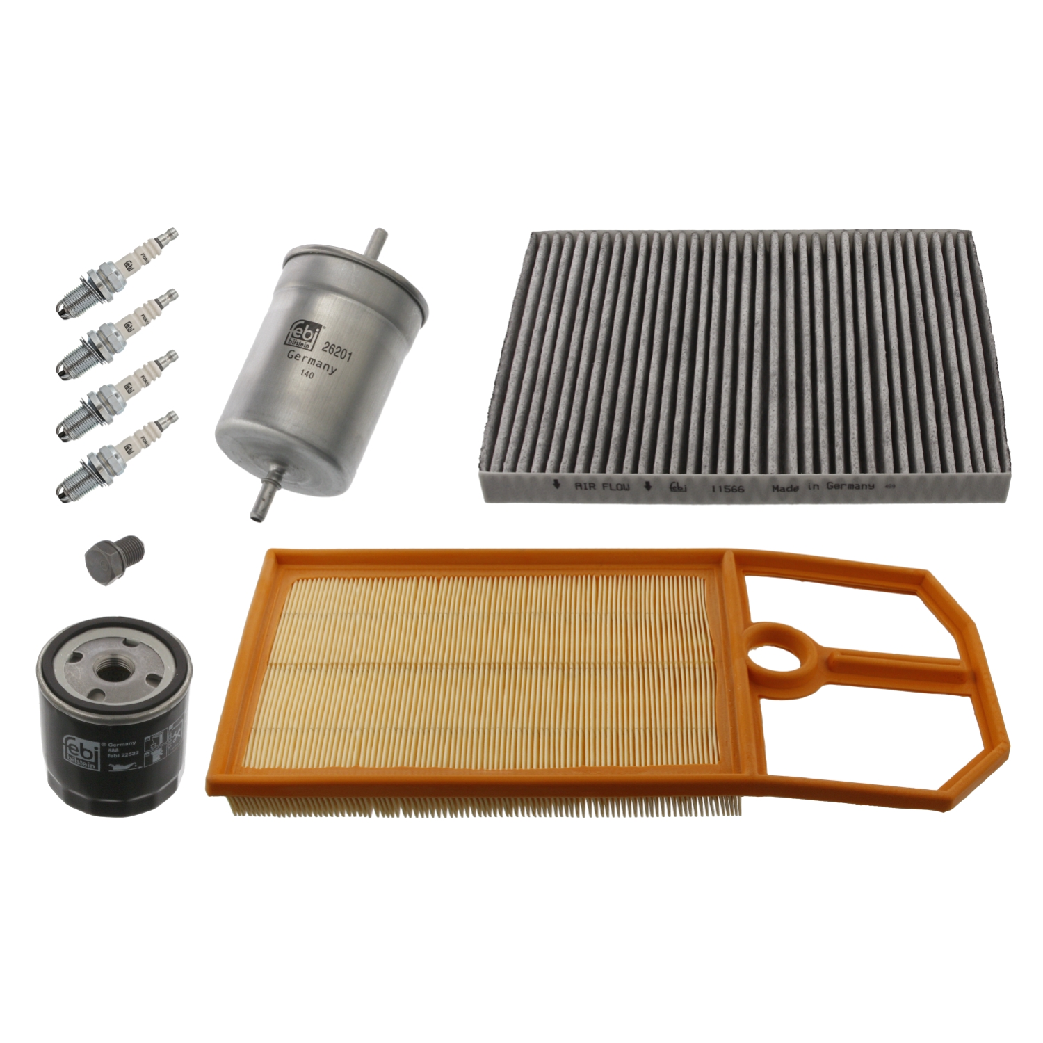 FEBI BILSTEIN Delesæt, inspektion 36107 for VW