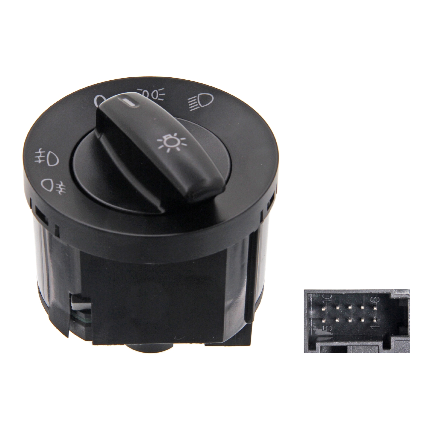 FEBI BILSTEIN Kontakt, forlysgte 37488 Instrumentbræt for VW