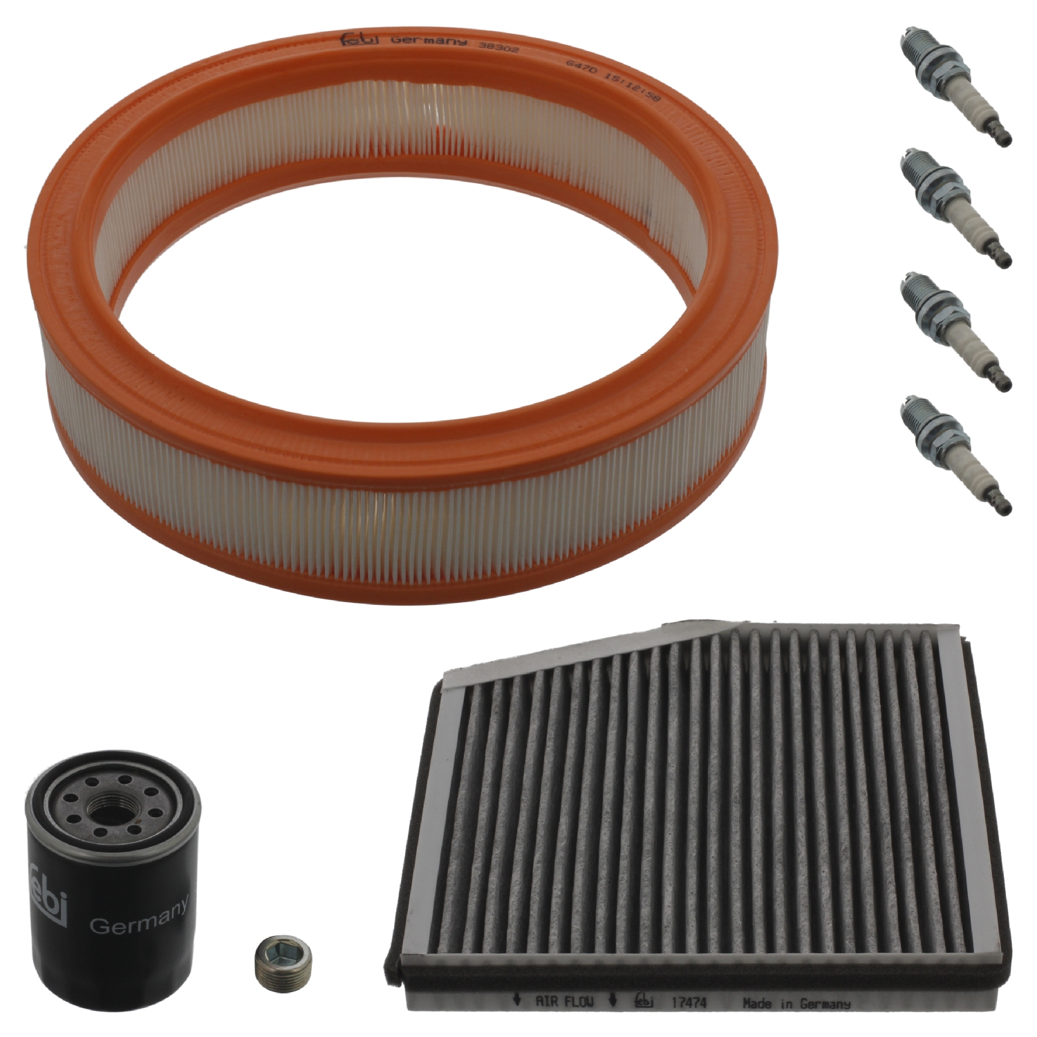 FEBI BILSTEIN Delesæt, inspektion 39035 for FIAT