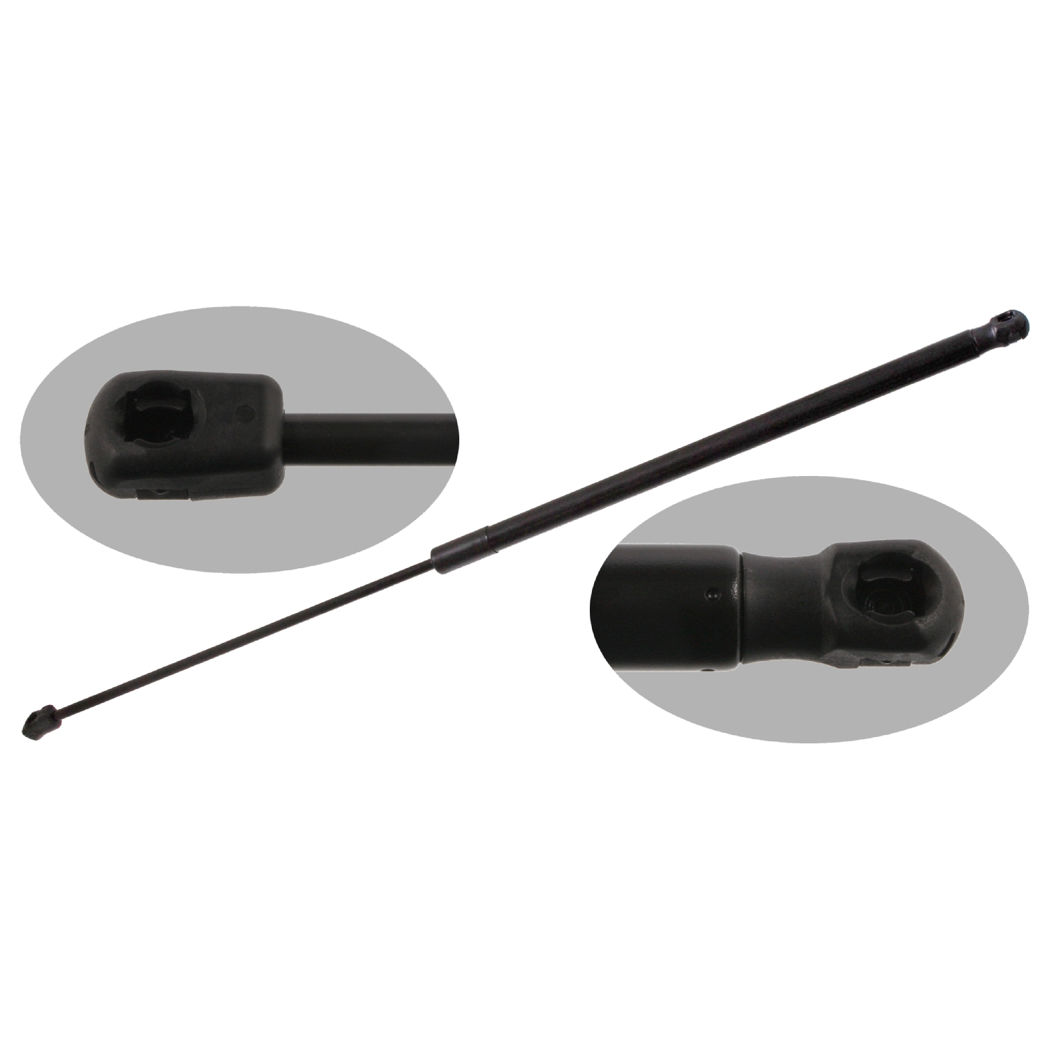 FEBI BILSTEIN Gasfjeder, motorhjelm 39261 højre for AUDI