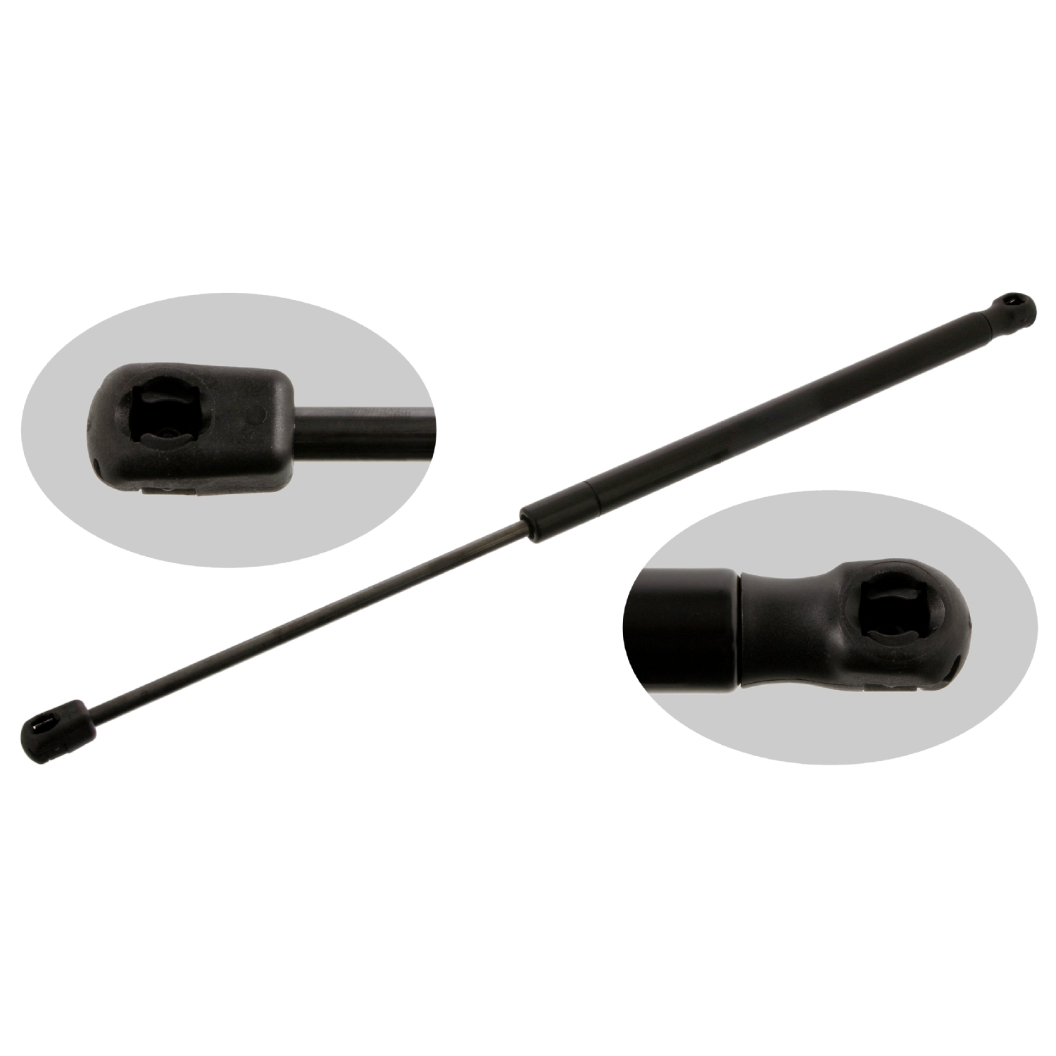 FEBI BILSTEIN Gasfjeder, motorhjelm 39301 på begge sider for VOLVO
