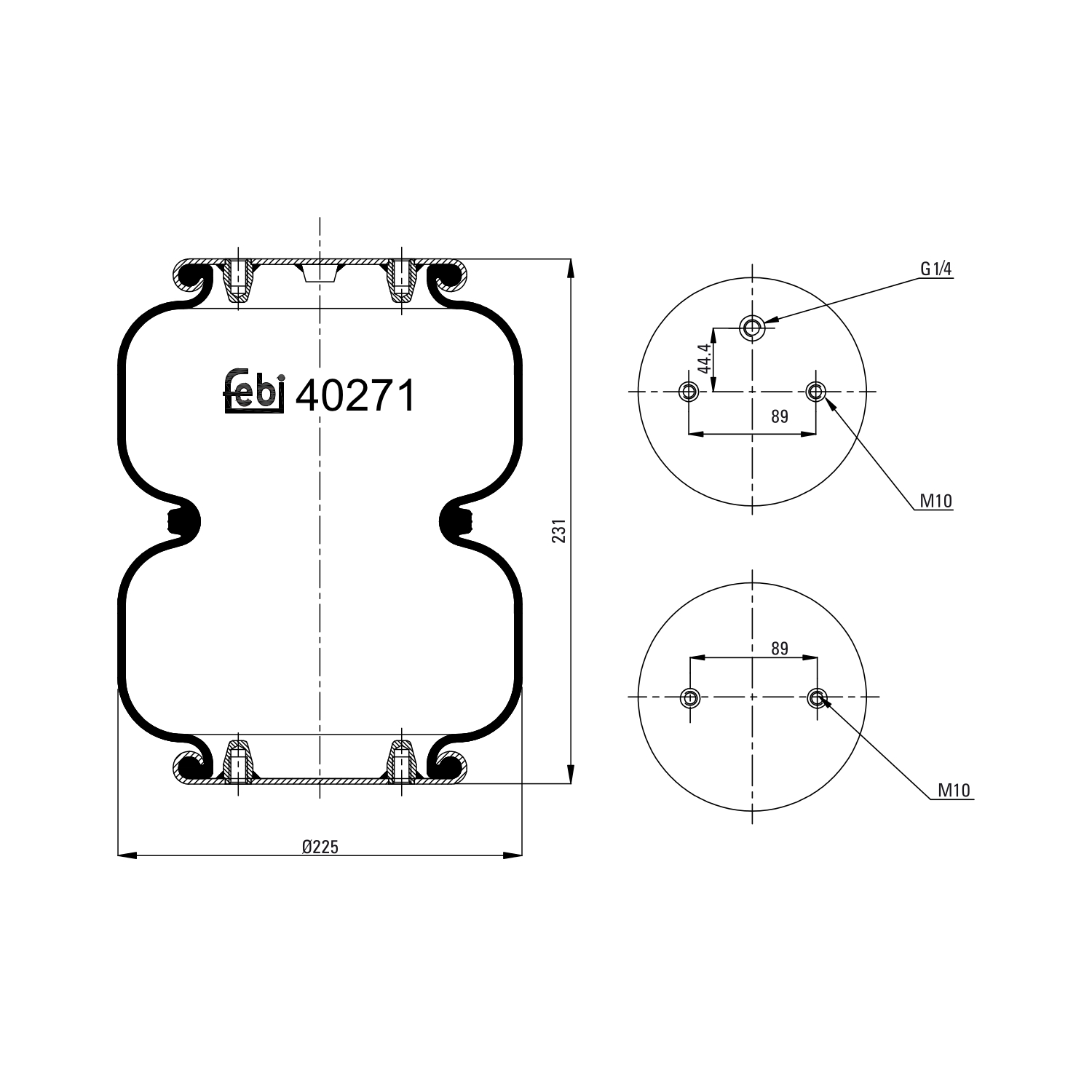 FEBI BILSTEIN 40271 160mm