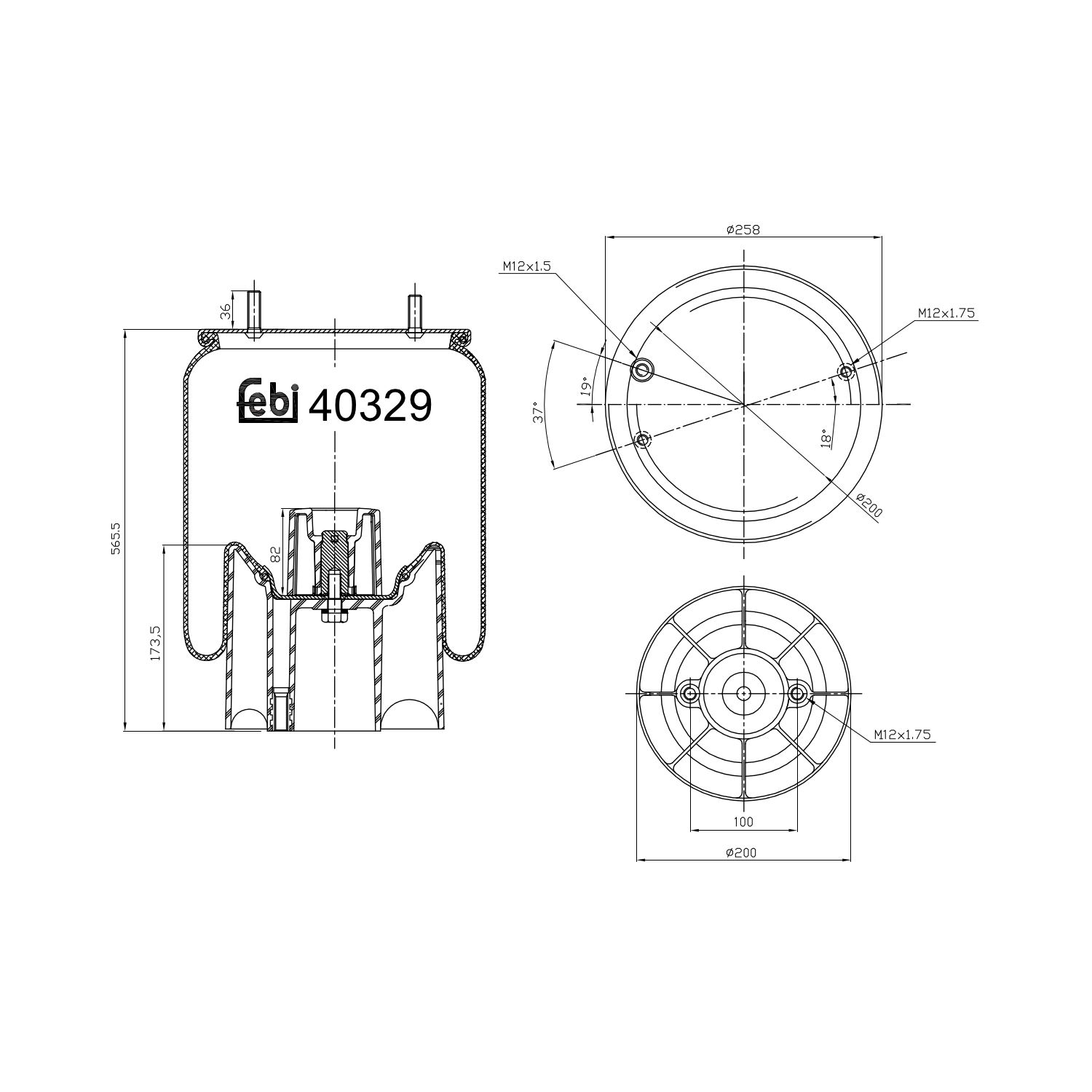 FEBI BILSTEIN 40329 200mm