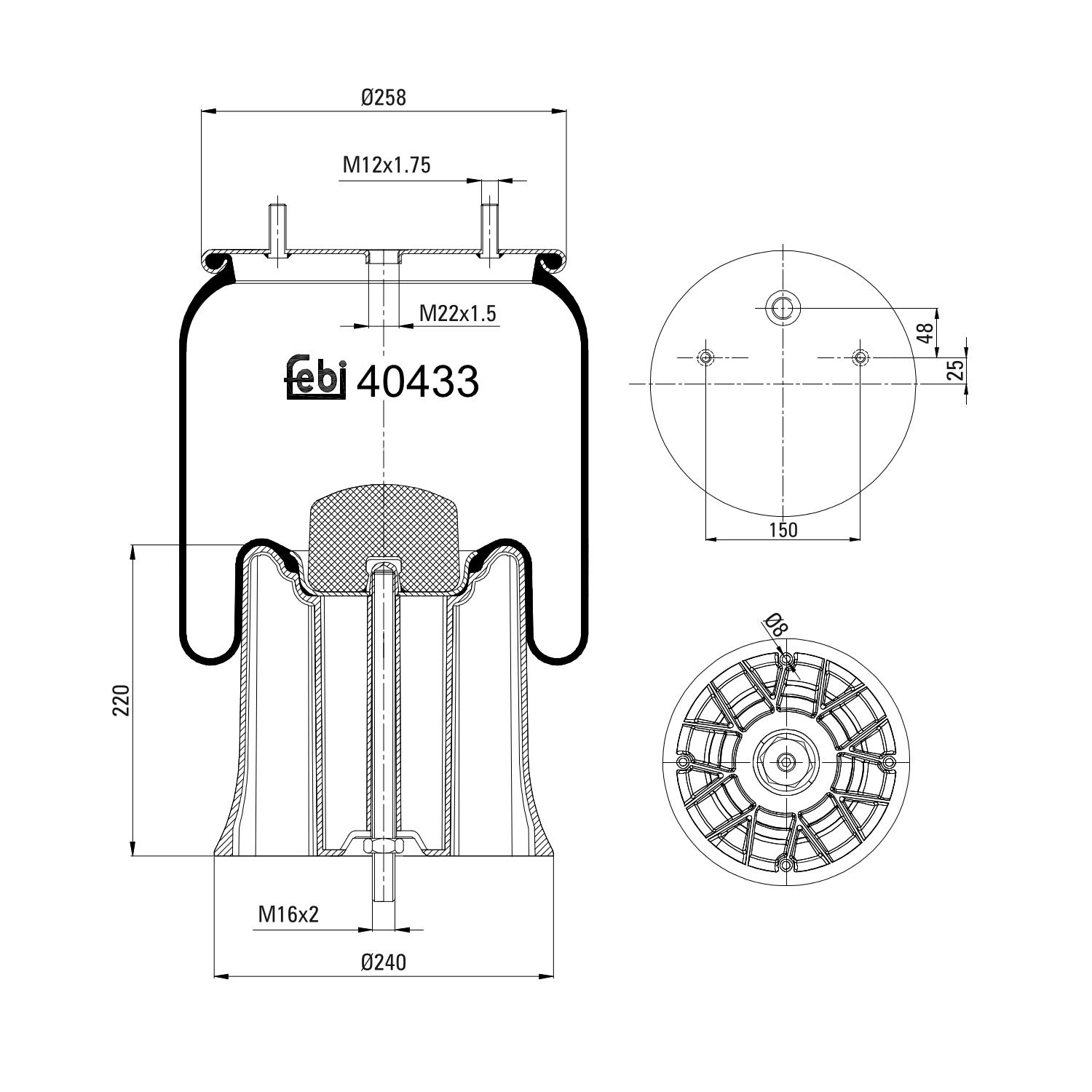 FEBI BILSTEIN 40433 240mm