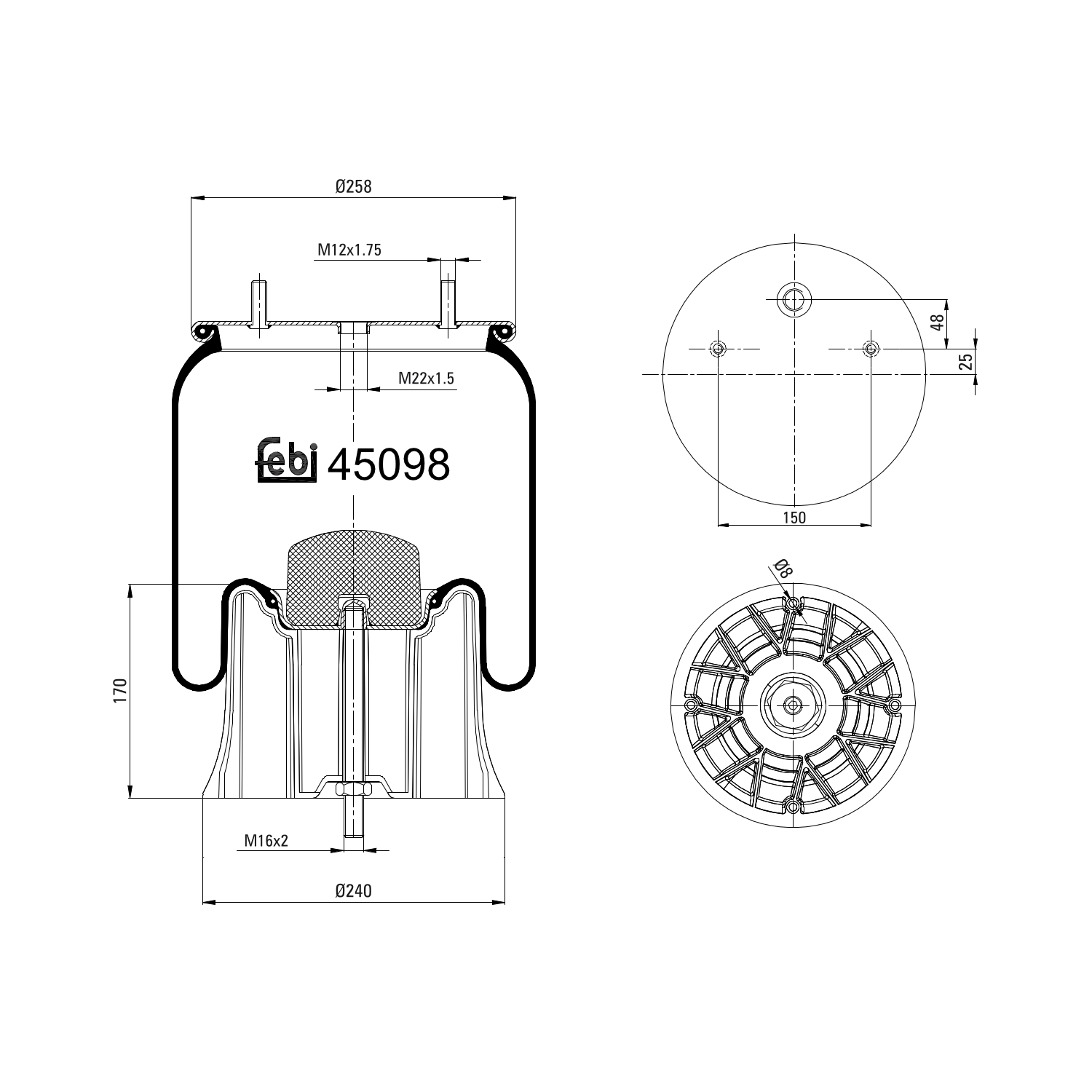FEBI BILSTEIN 45098 241mm