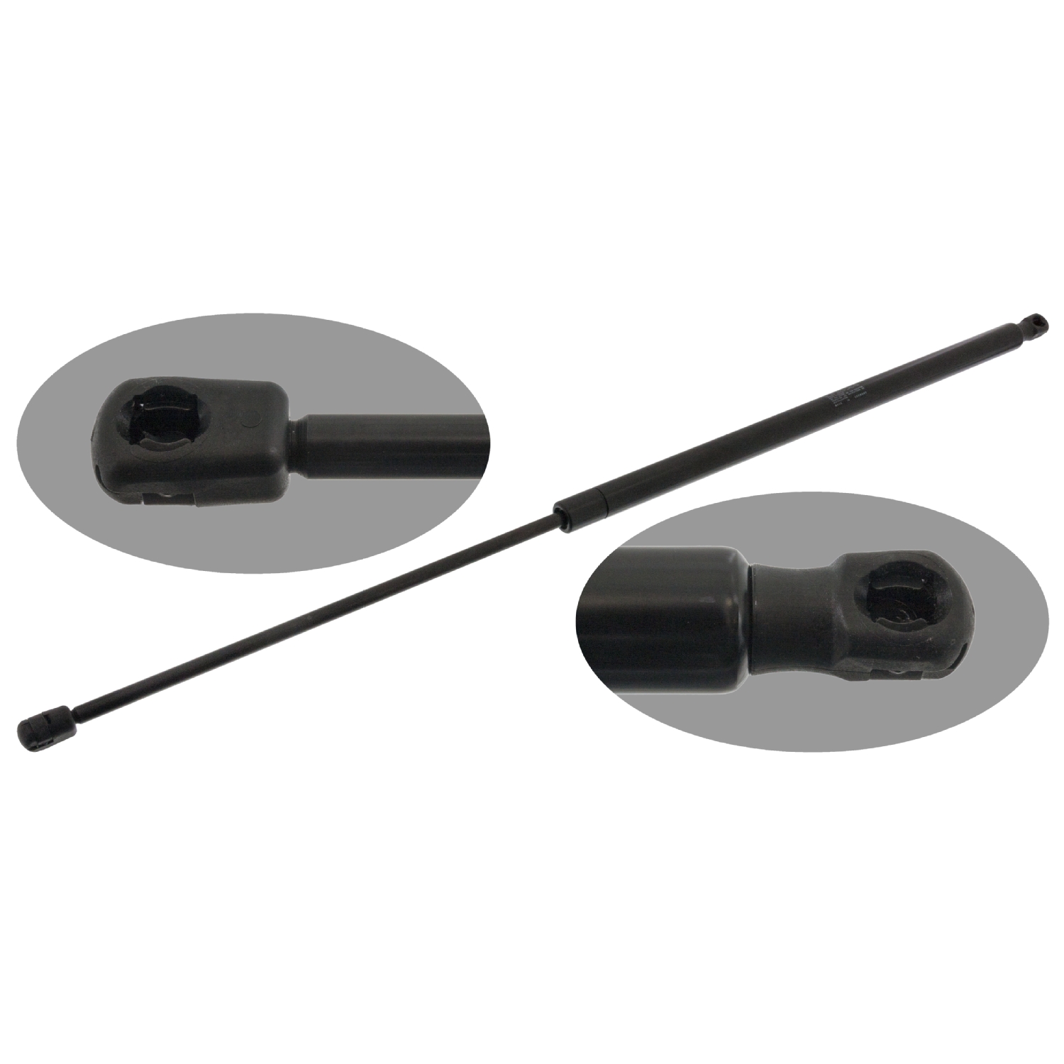 FEBI BILSTEIN Gasfjeder, kuffert-/lastrum 47063 på begge sider for OPEL FIAT VAUXHALL