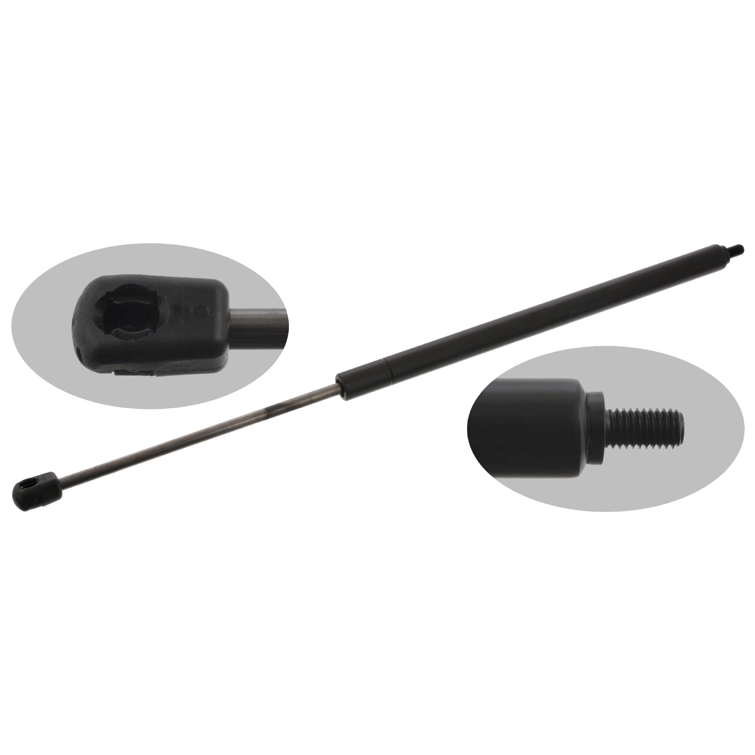 FEBI BILSTEIN Gasfjeder, fronthjelm 48805 for MERCEDES-BENZ
