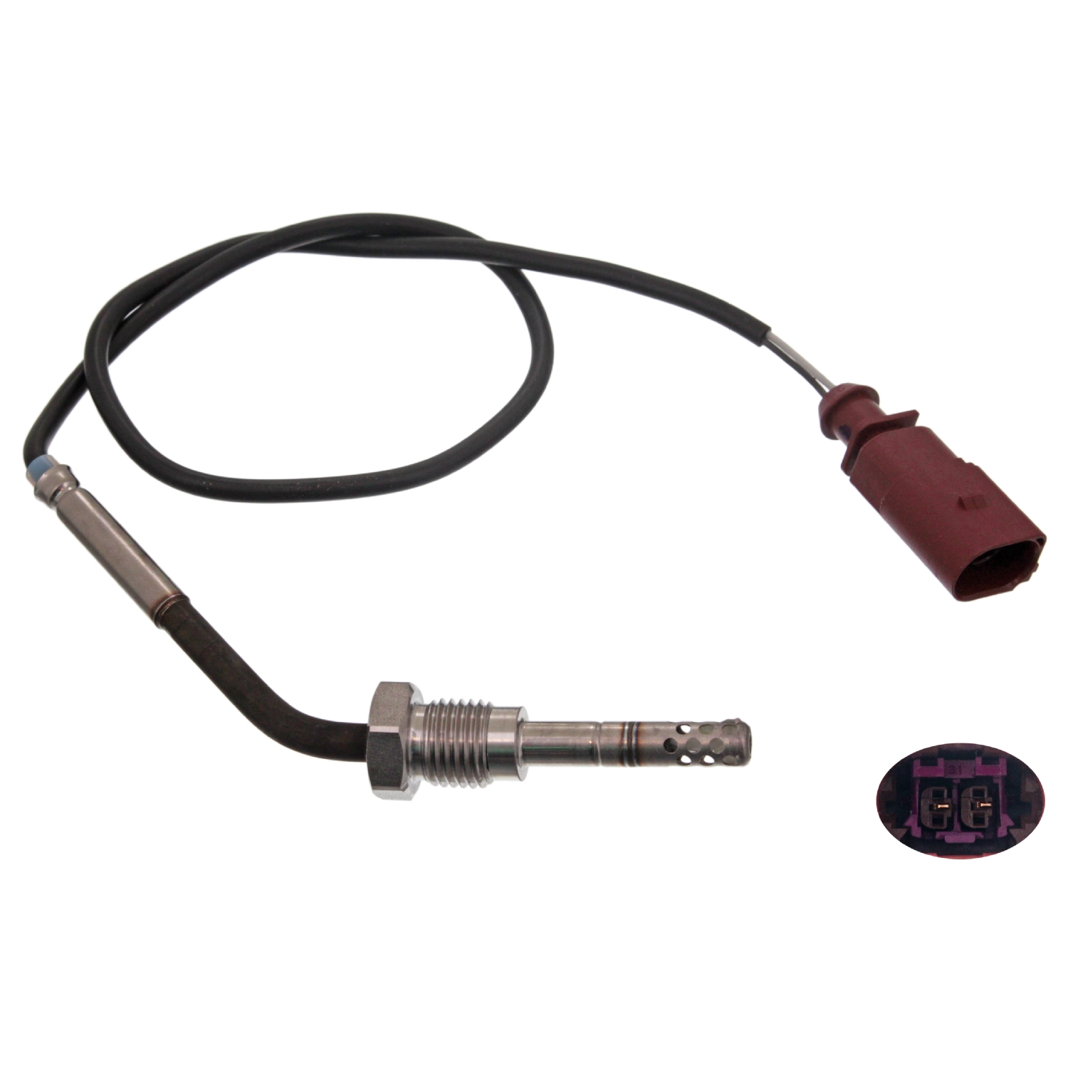 FEBI BILSTEIN Sensor, udstødningsgastemperatur 49269 foran partikelfilter for VW