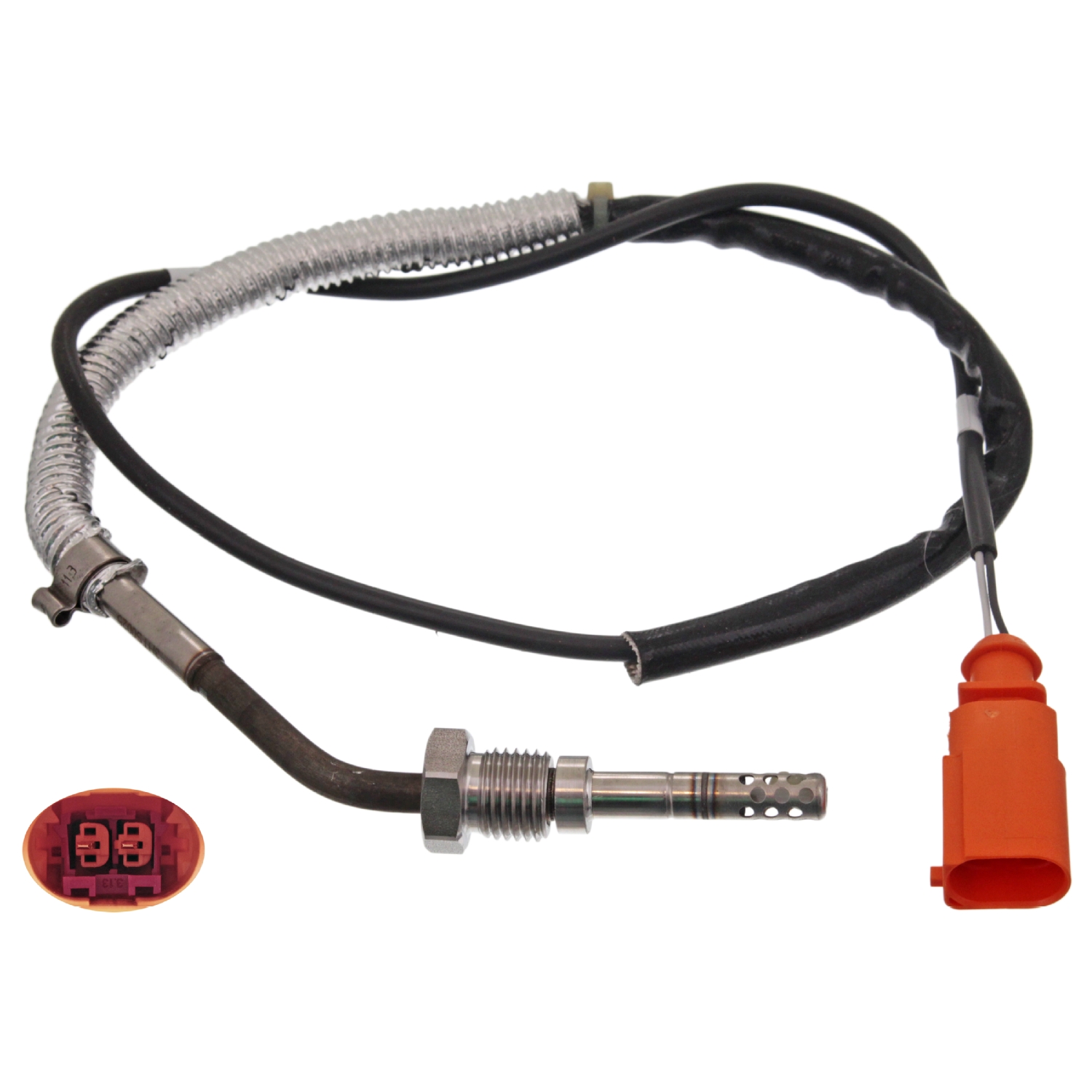 FEBI BILSTEIN Sensor, udstødningsgastemperatur 49274 efter partikelfilter for VW