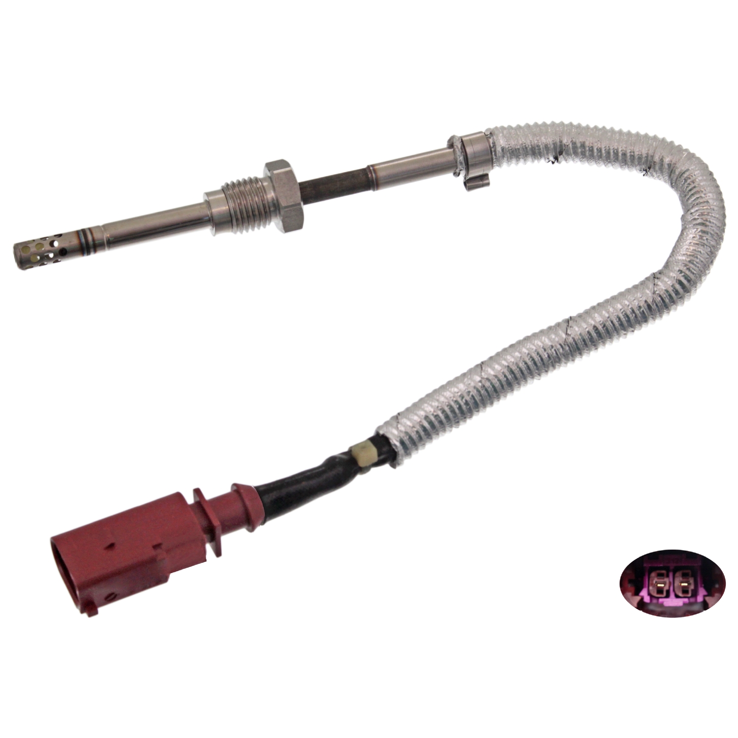 FEBI BILSTEIN Sensor, udstødningsgastemperatur 49278 for AUDI
