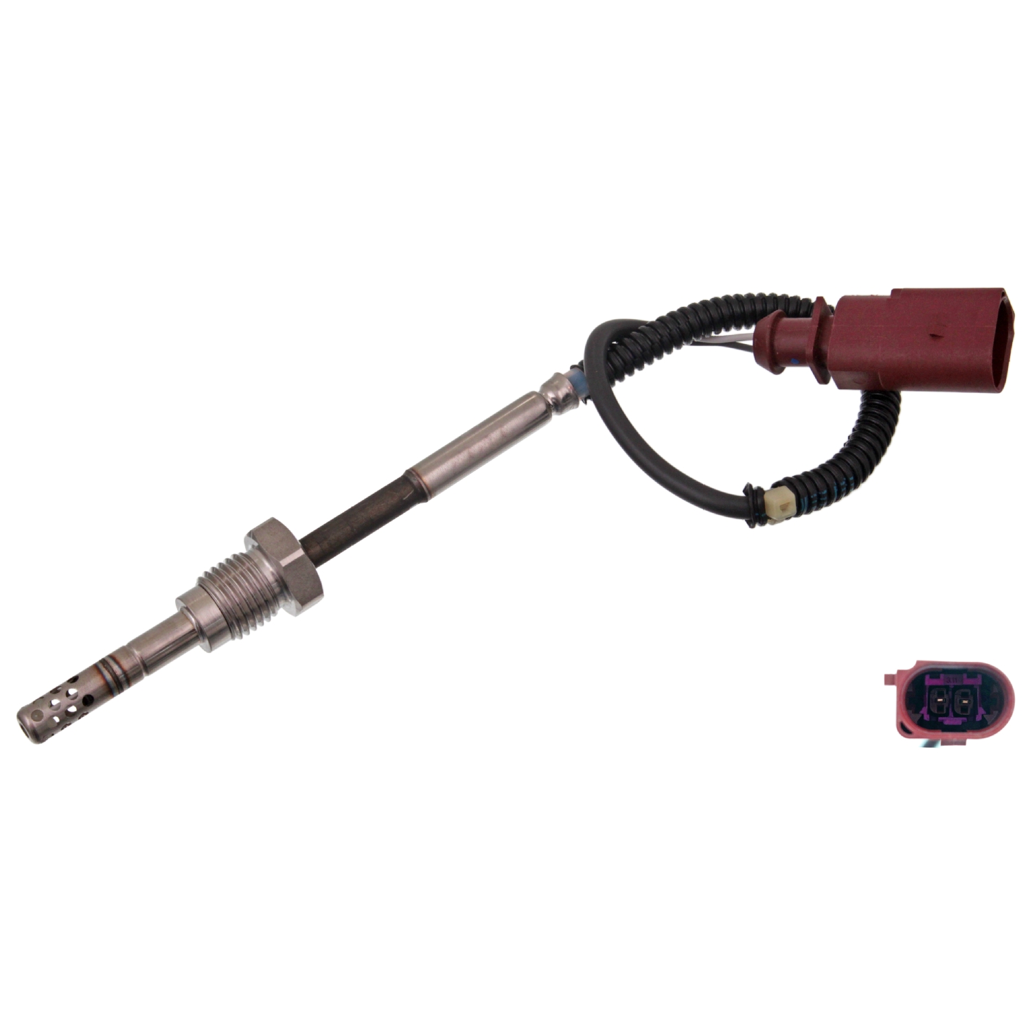 FEBI BILSTEIN Sensor, udstødningsgastemperatur 49287 efter partikelfilter for AUDI