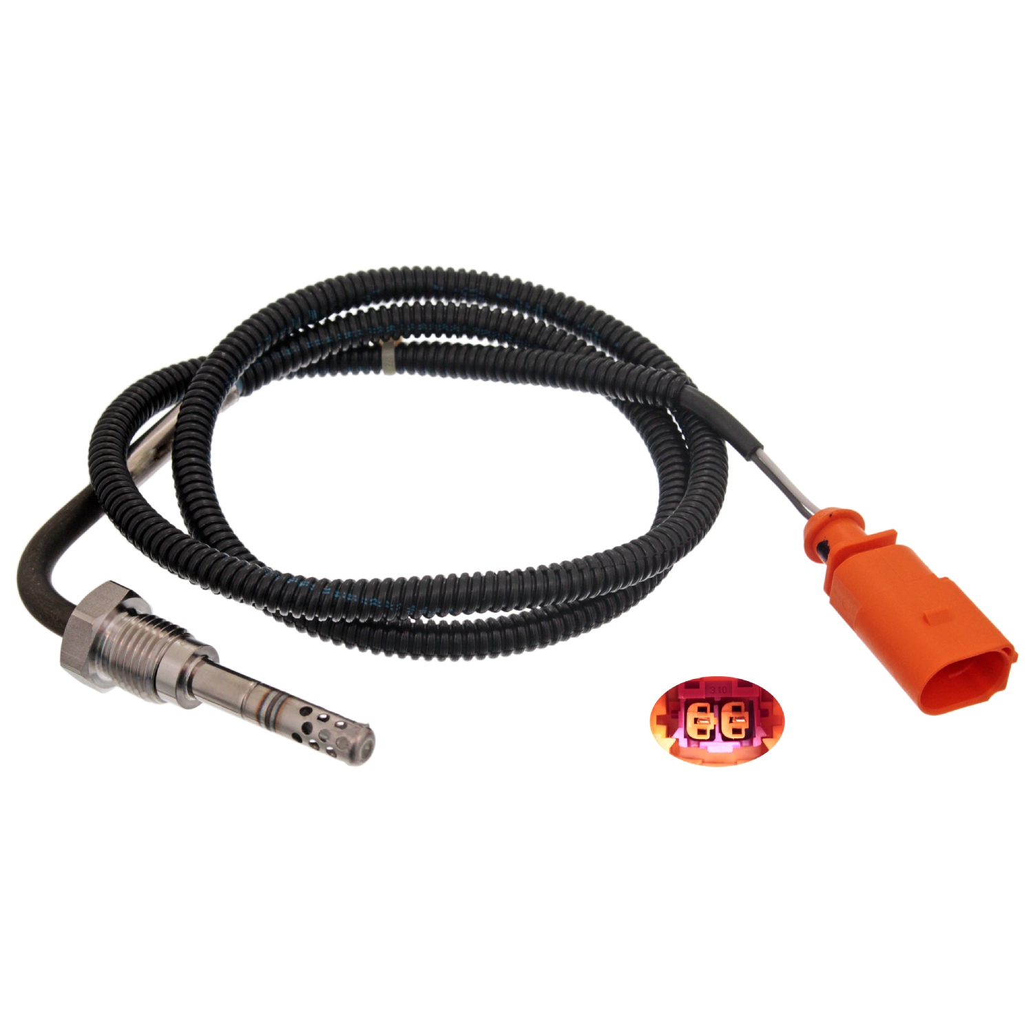 FEBI BILSTEIN Sensor, udstødningsgastemperatur 49293 efter partikelfilter for AUDI