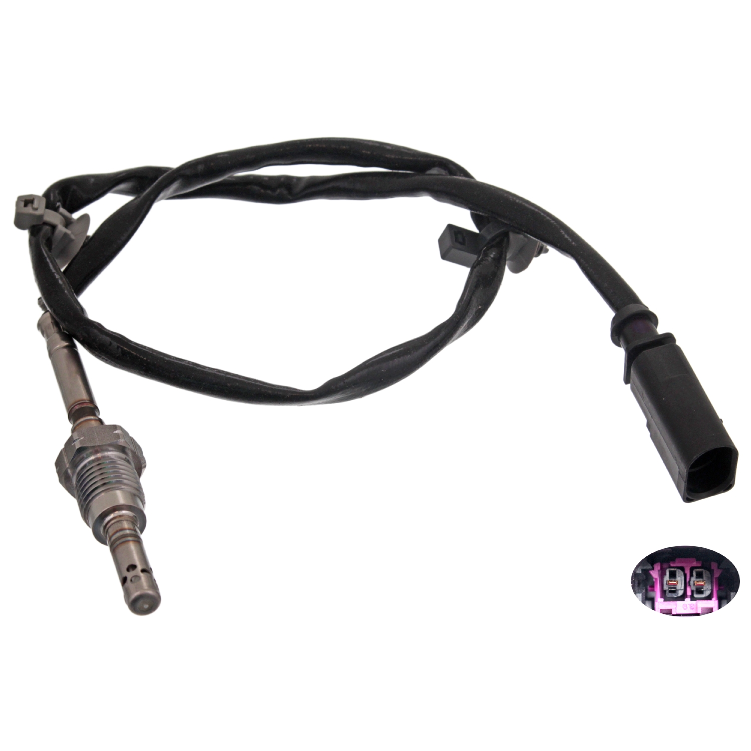 FEBI BILSTEIN Sensor, udstødningsgastemperatur 49303 efter udstødningsturbolader for AUDI