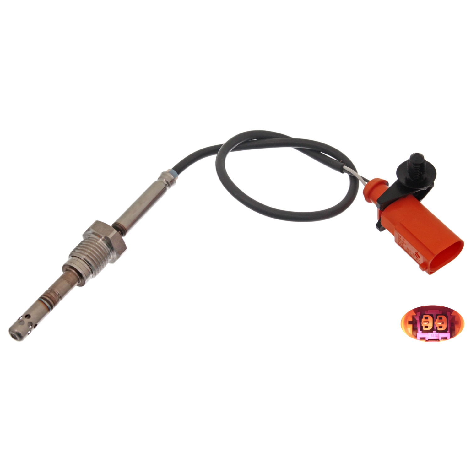 FEBI BILSTEIN Sensor, udstødningsgastemperatur 49306 efter partikelfilter for VW