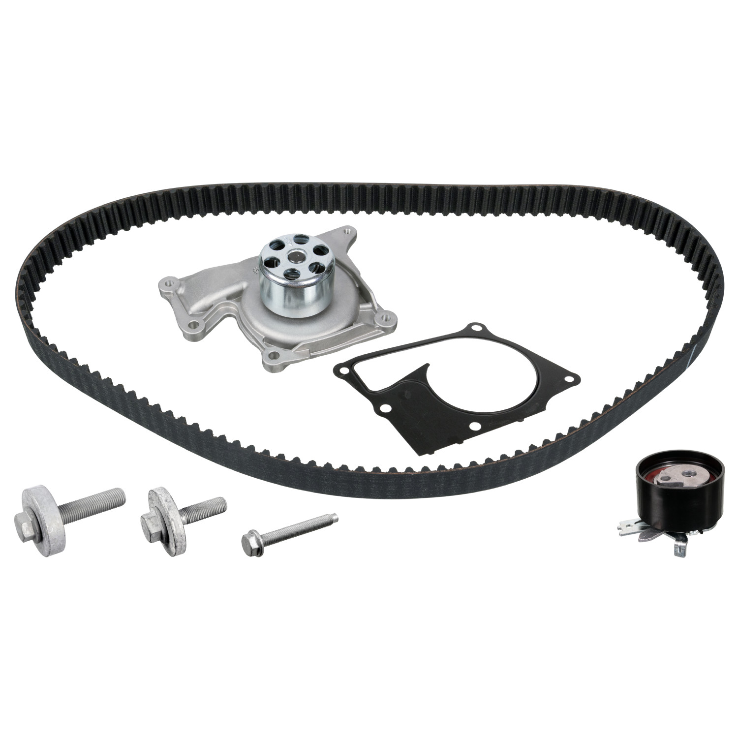 FEBI BILSTEIN Vandpumpe + tandremssæt 173163 for DACIA NISSAN