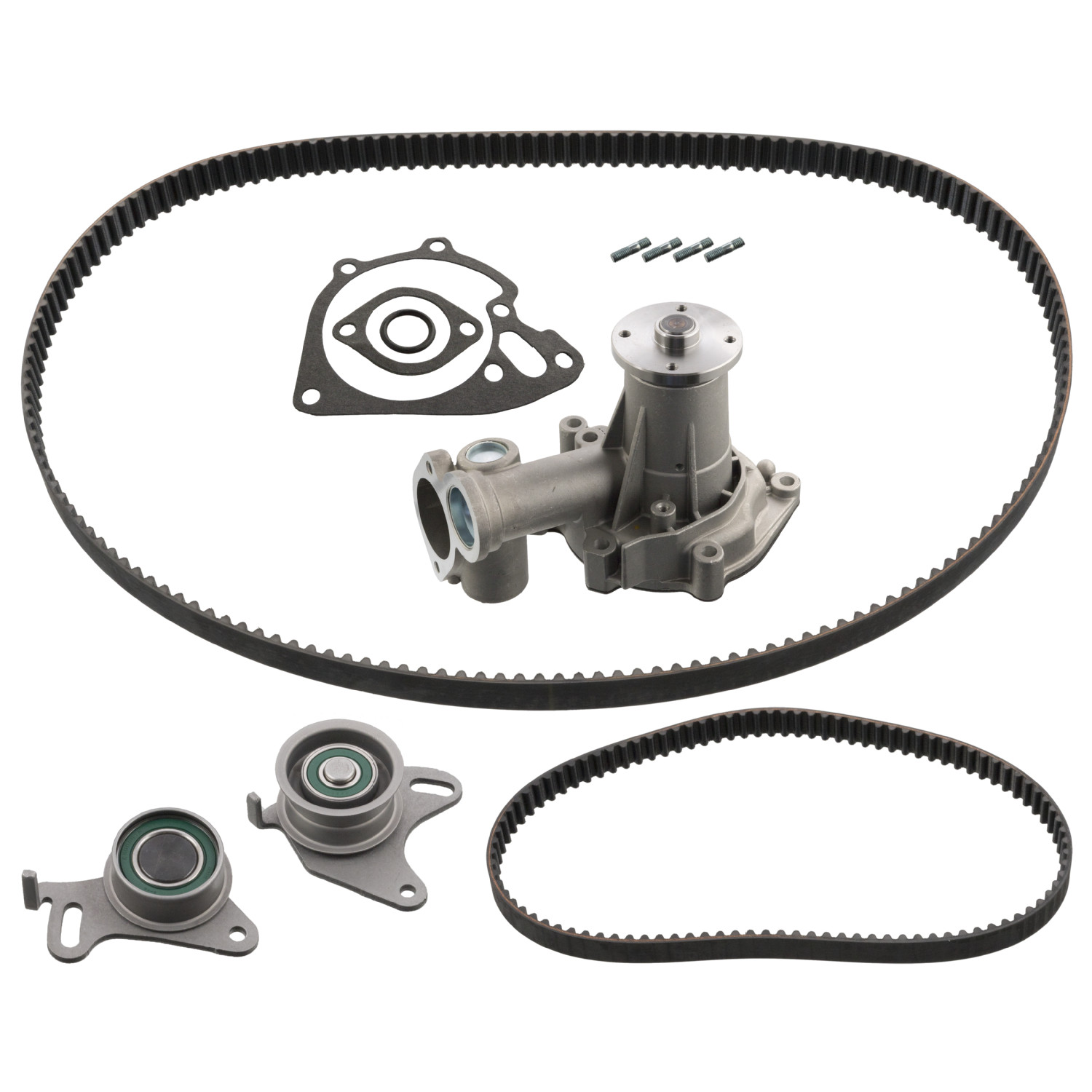 FEBI BILSTEIN Vandpumpe + tandremssæt 173186 for HYUNDAI MITSUBISHI