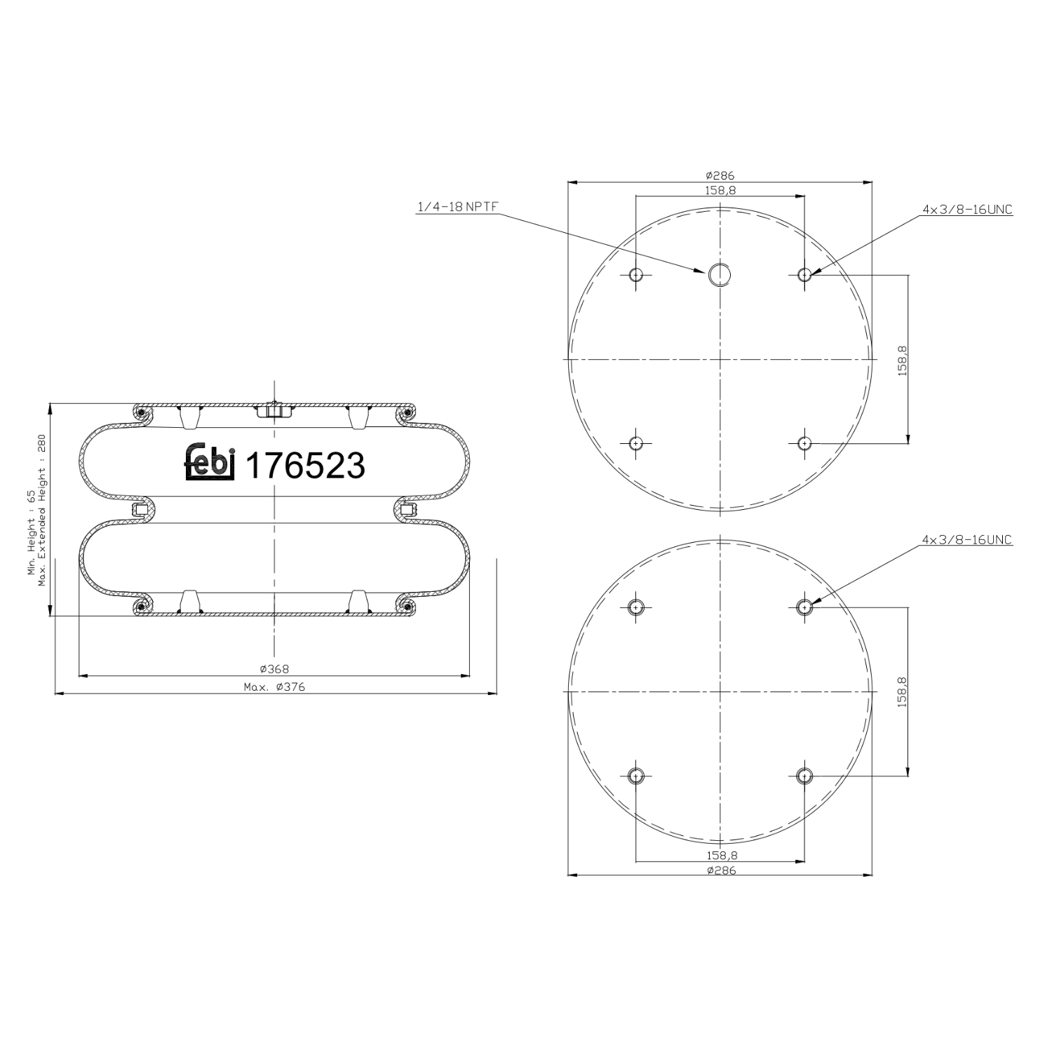FEBI BILSTEIN 176523 368mm