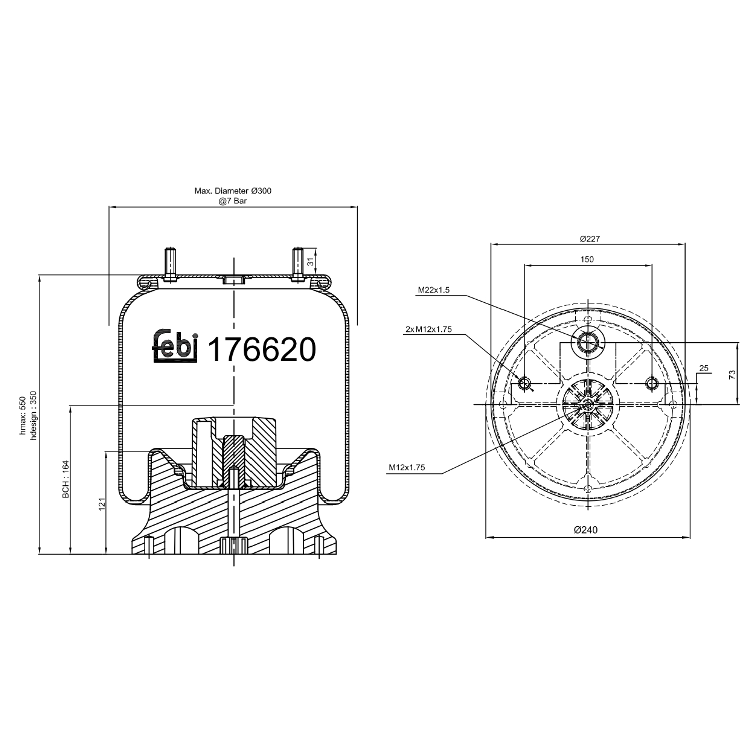 FEBI BILSTEIN 176620 240mm