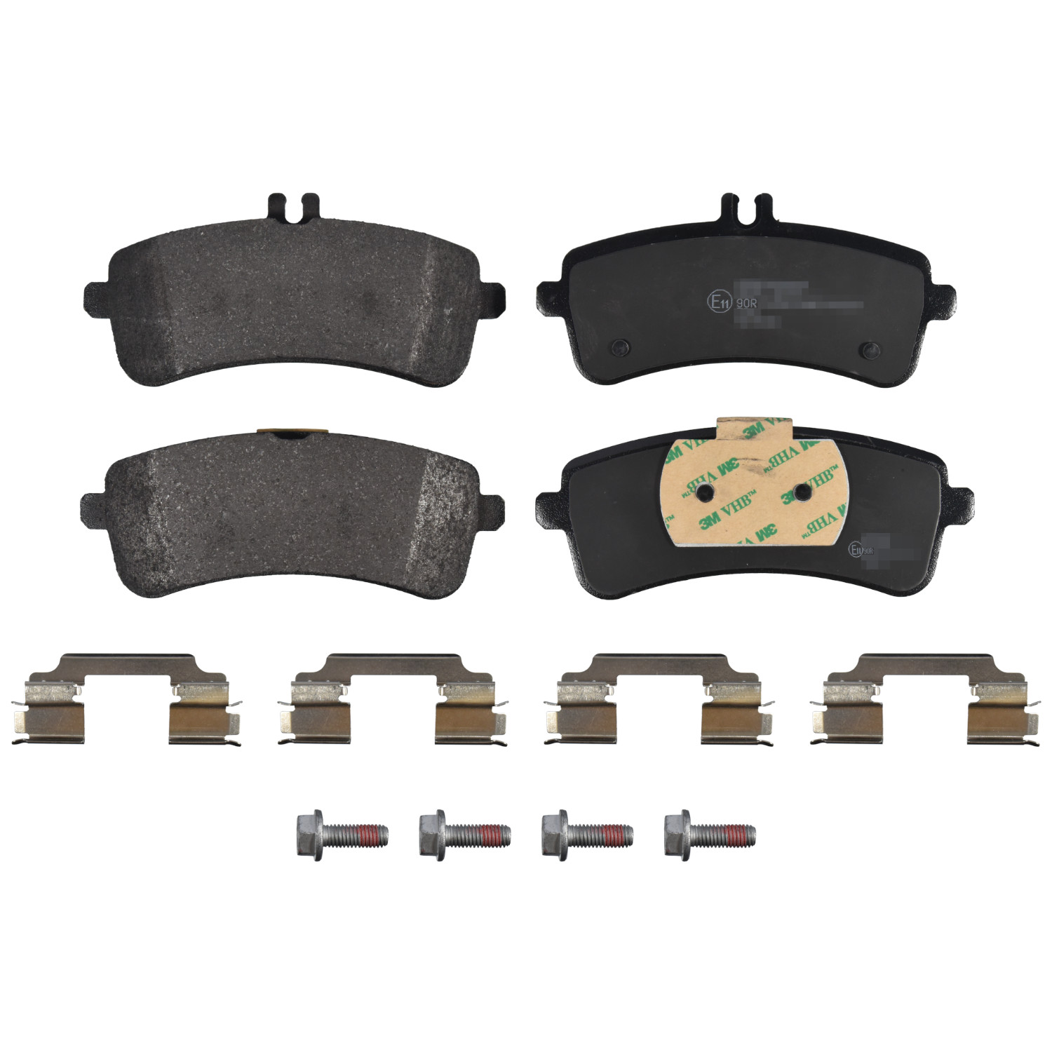 FEBI BILSTEIN Bremseklodser 176871 bagaksel for MERCEDES-BENZ