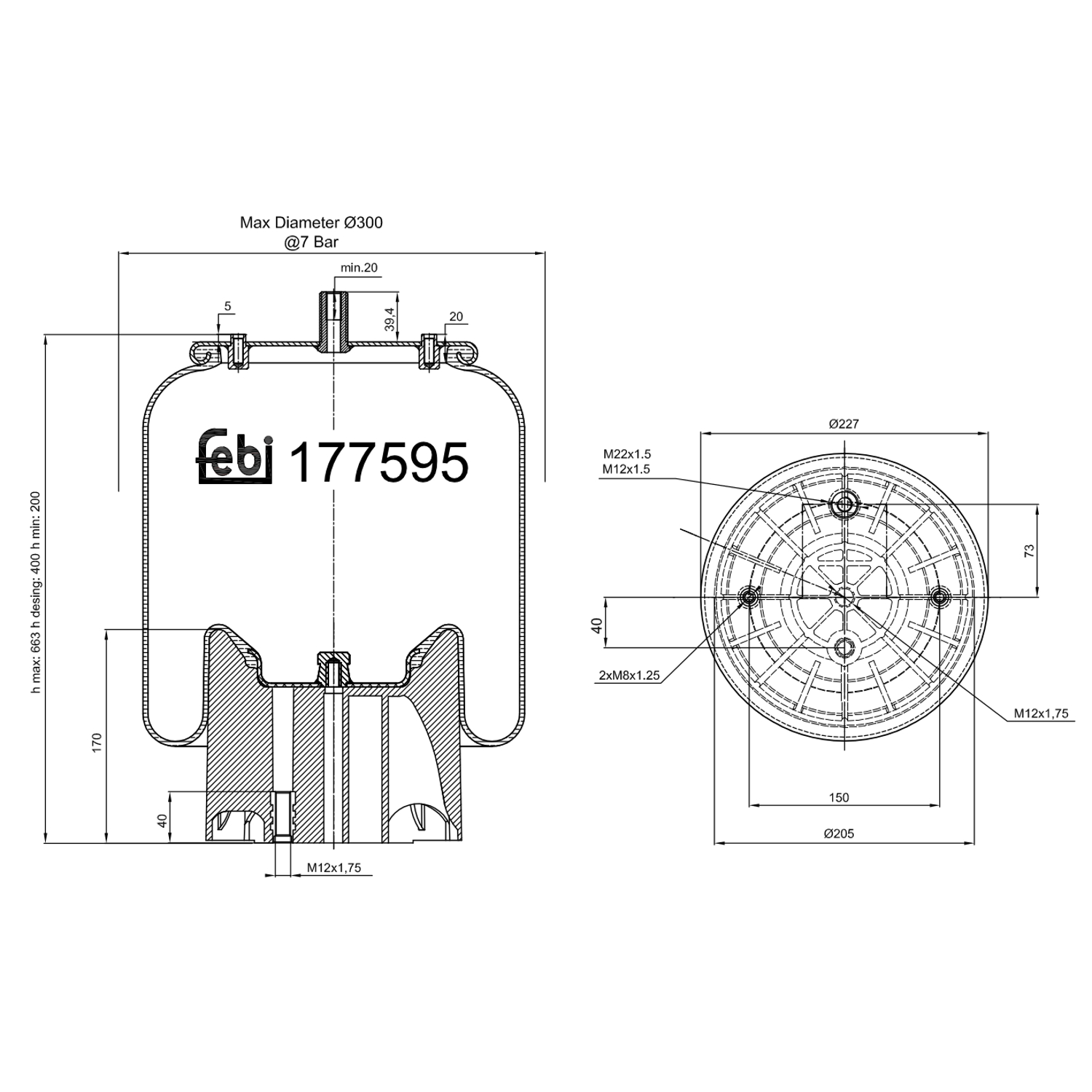 FEBI BILSTEIN 177595 300mm