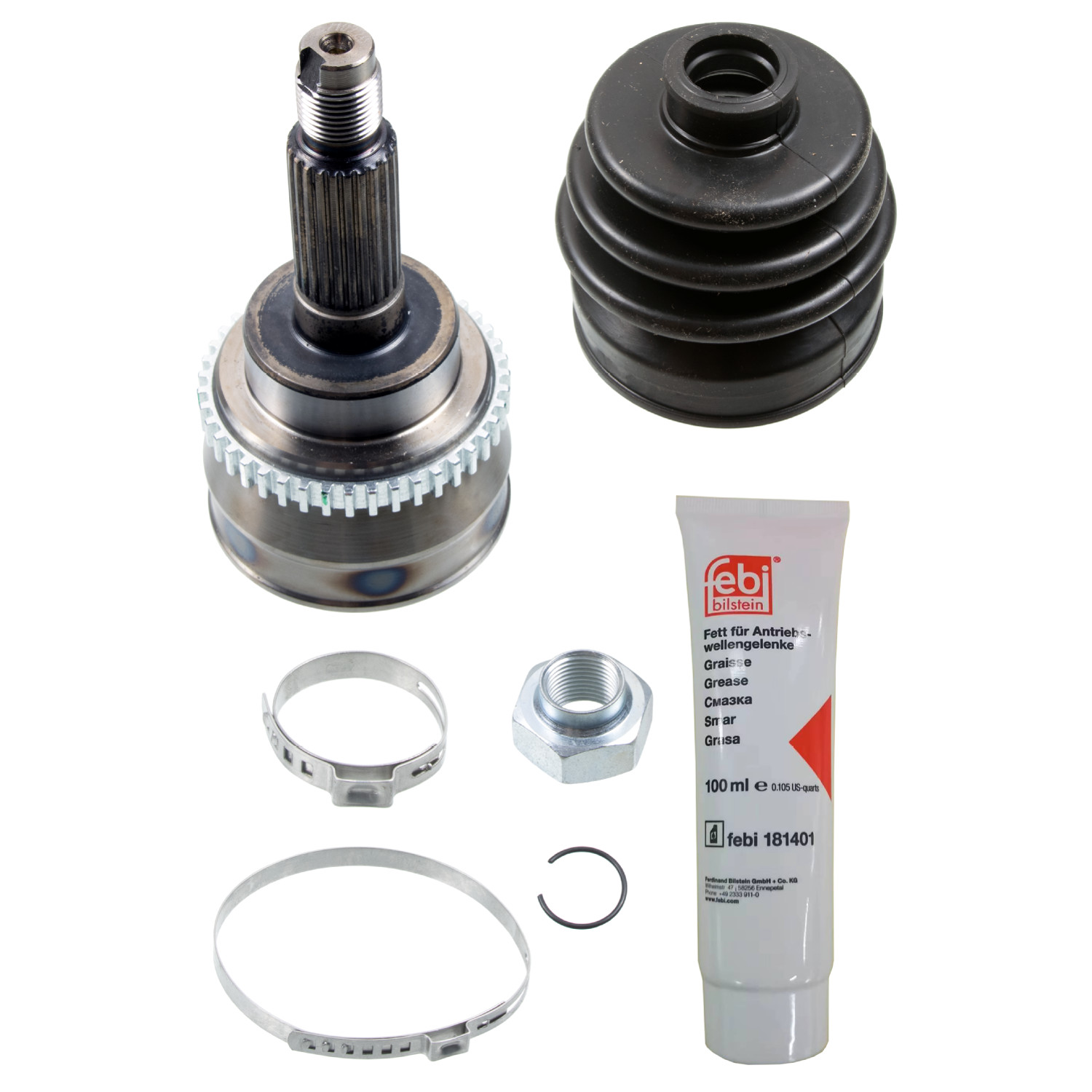 FEBI BILSTEIN Ledsæt, drivaksel 181713 hjulsidet for OPEL VAUXHALL