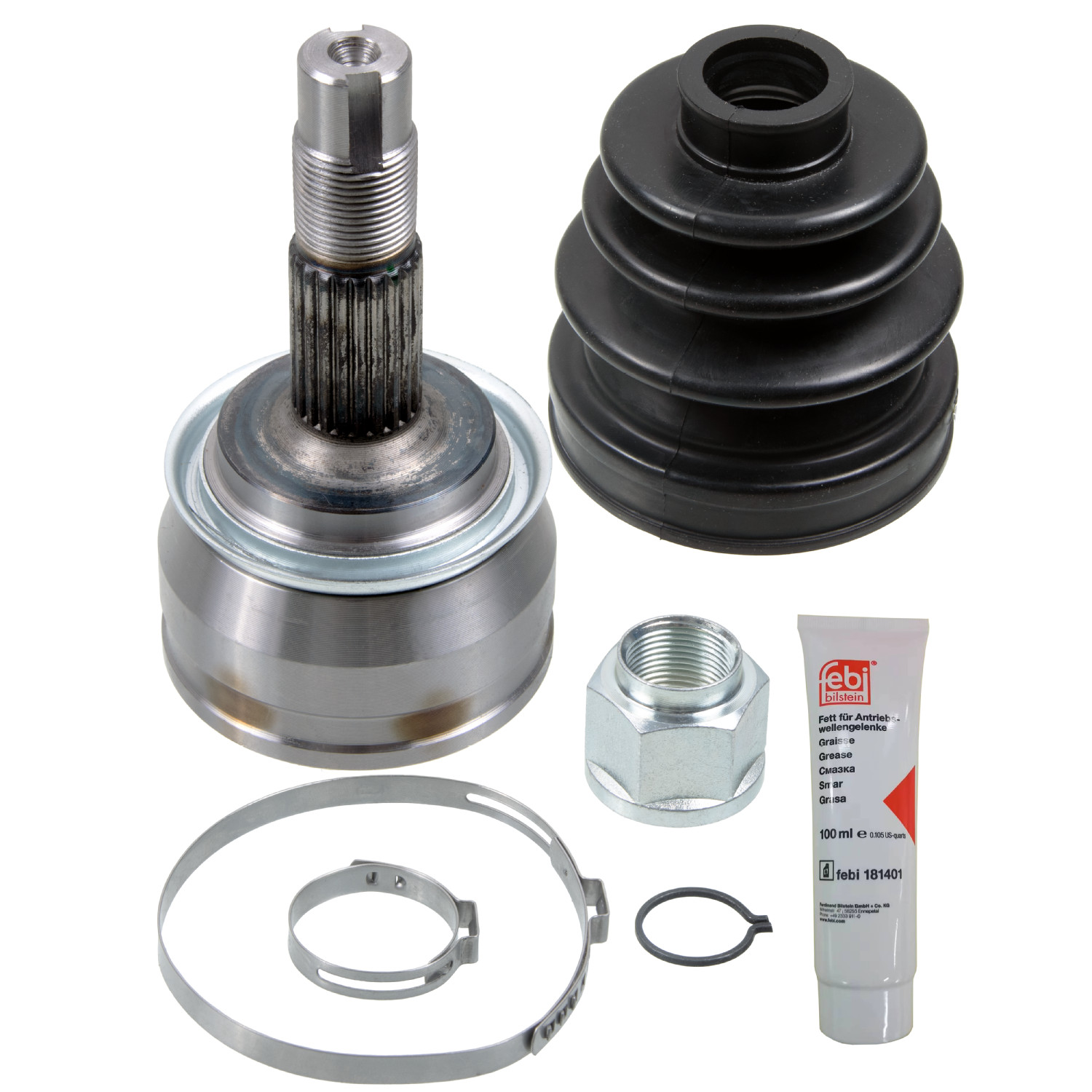FEBI BILSTEIN Ledsæt, drivaksel 184612 venstre foraksel for VAUXHALL FIAT