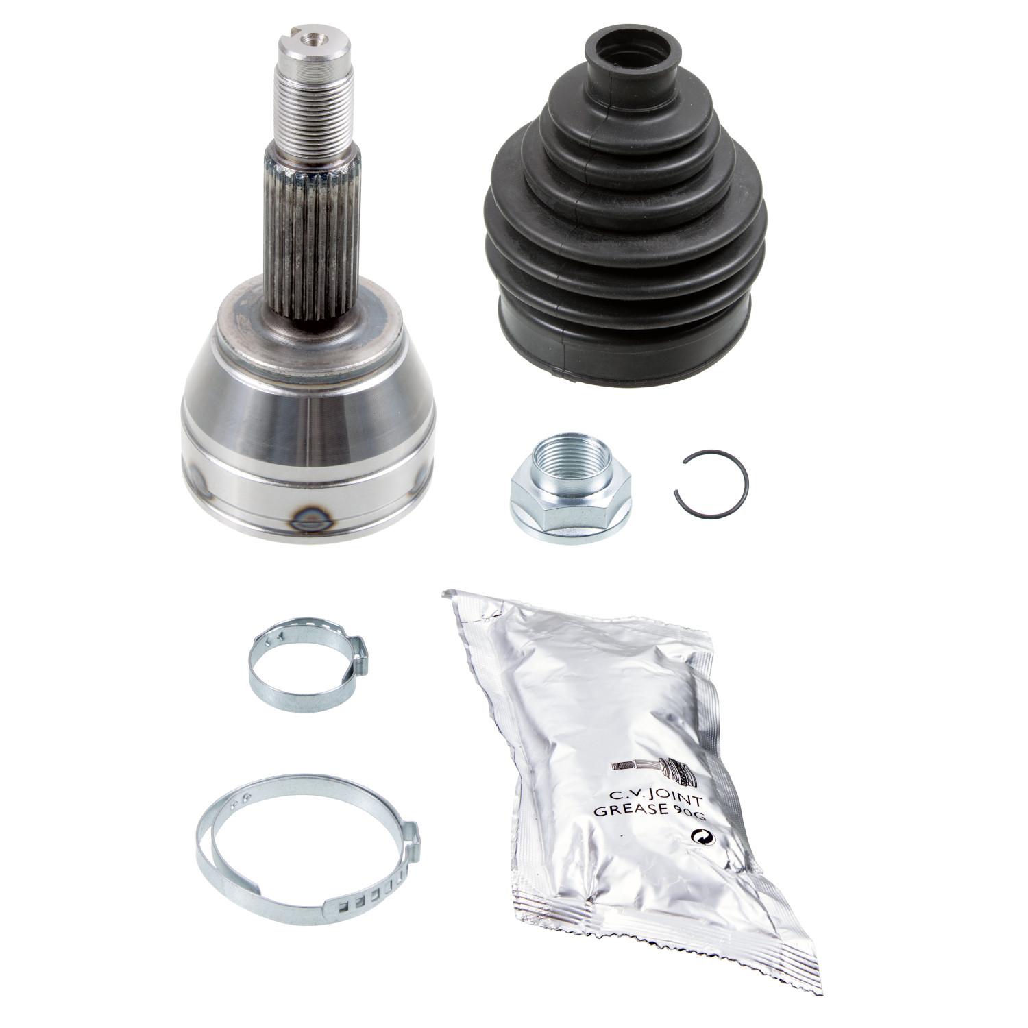 FEBI BILSTEIN Ledsæt, drivaksel 184709 højre foraksel for FORD