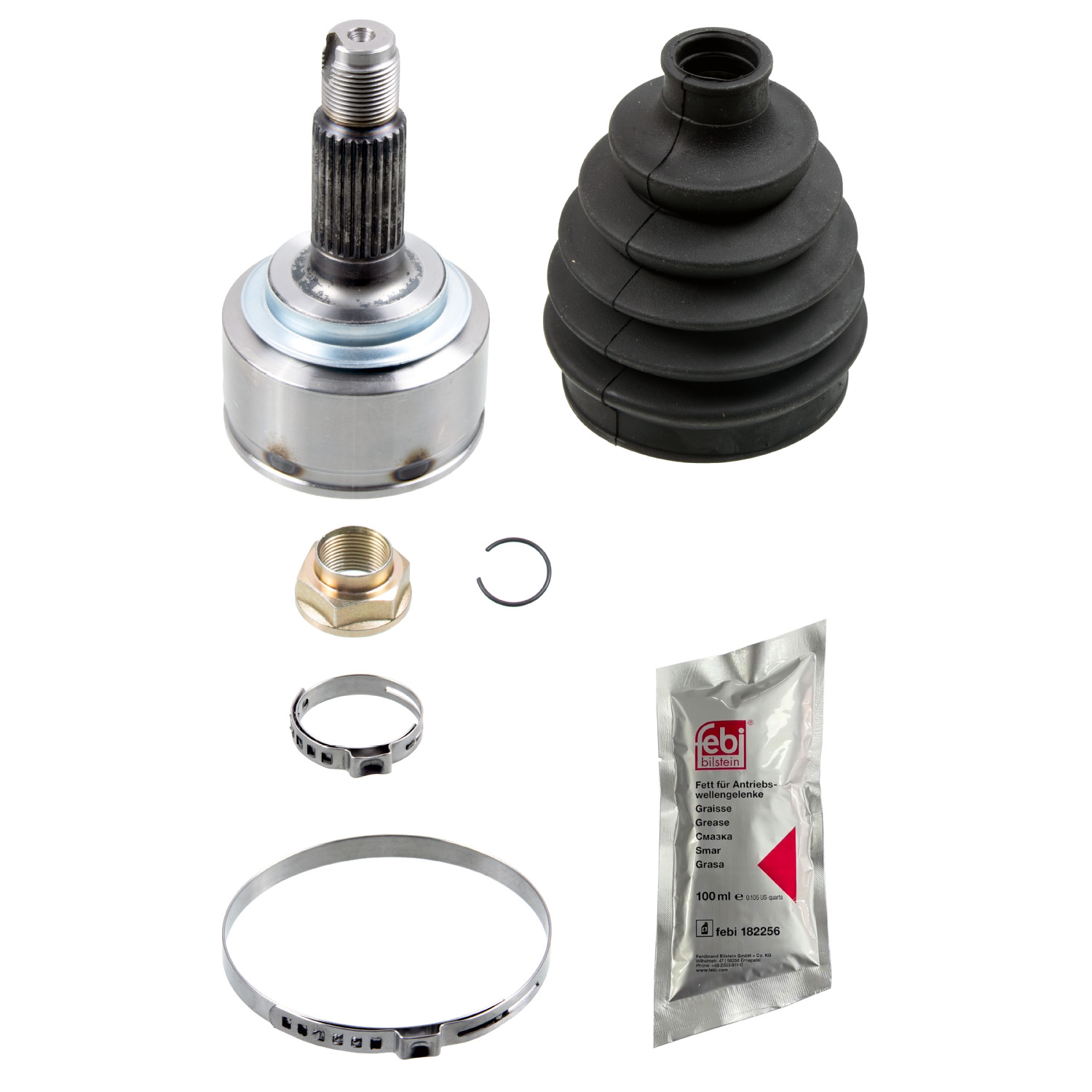 FEBI BILSTEIN Ledsæt, drivaksel 185233 hjulsidet for HONDA
