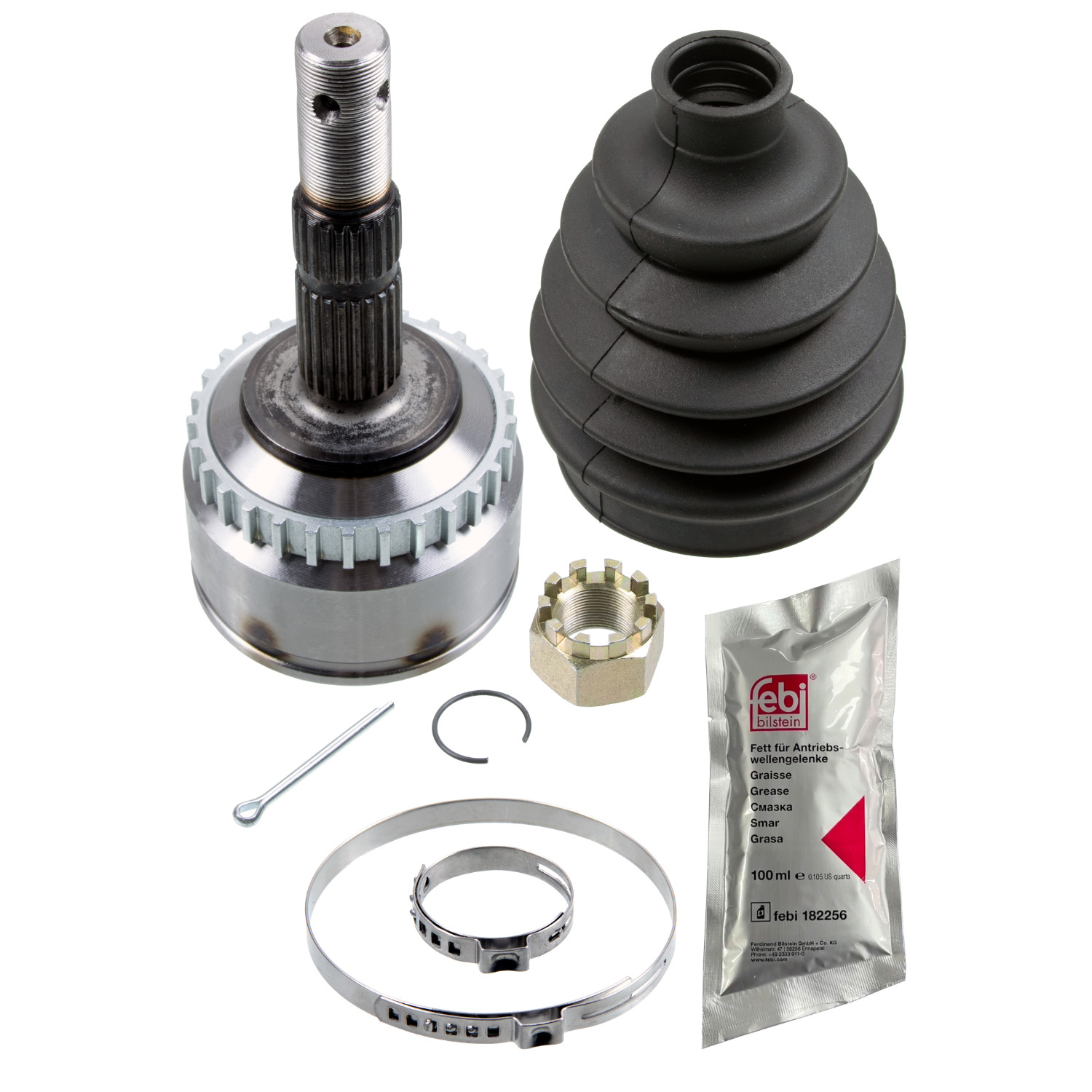 FEBI BILSTEIN Ledsæt, drivaksel 185766 højre foraksel for VAUXHALL OPEL