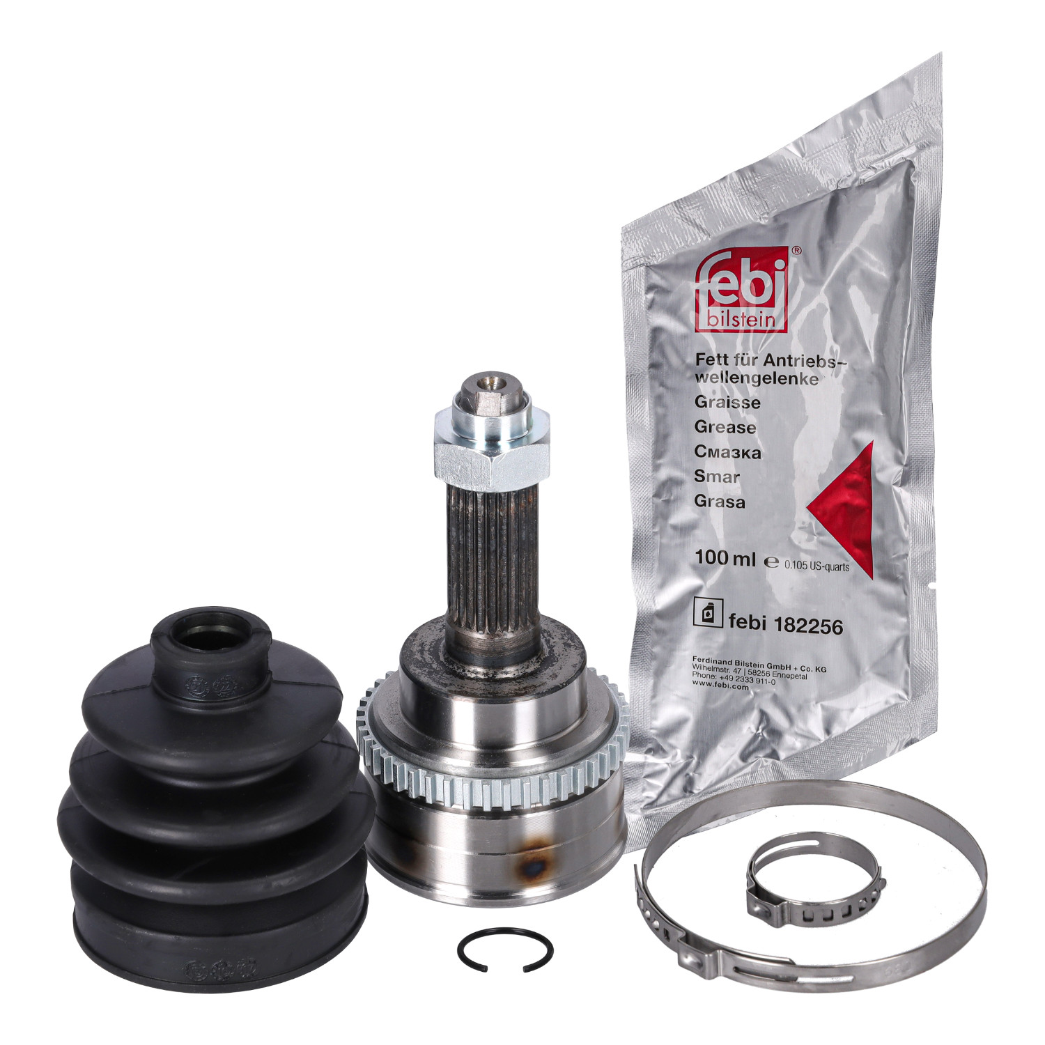 FEBI BILSTEIN Ledsæt, drivaksel 186428 højre foraksel for SUZUKI