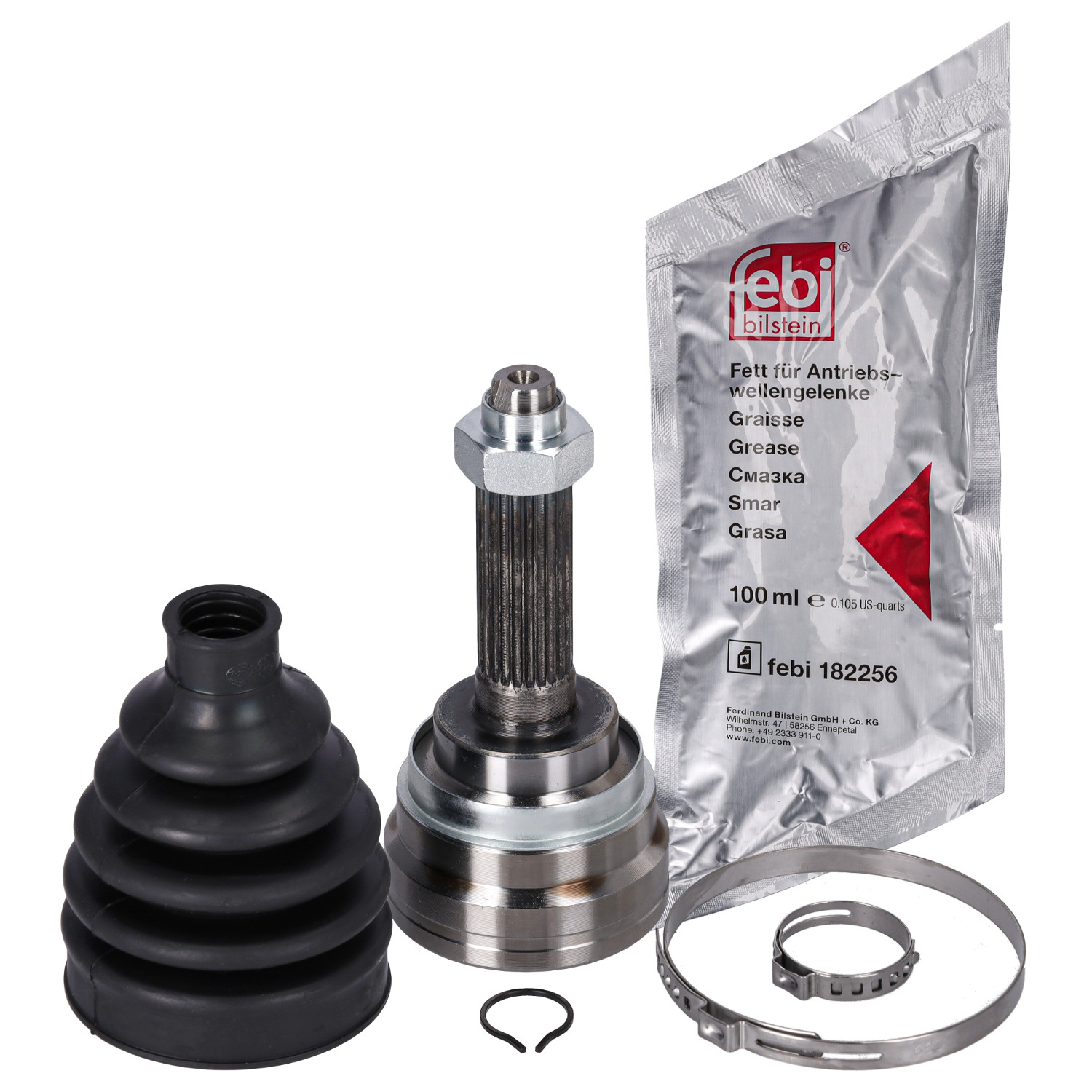FEBI BILSTEIN Ledsæt, drivaksel 186443 højre foraksel for DAEWOO