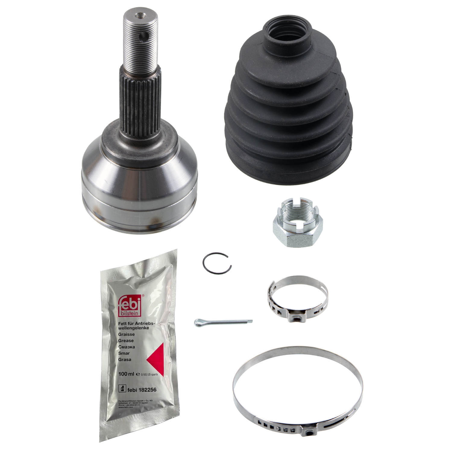 FEBI BILSTEIN Ledsæt, drivaksel 188614 højre foraksel for NISSAN