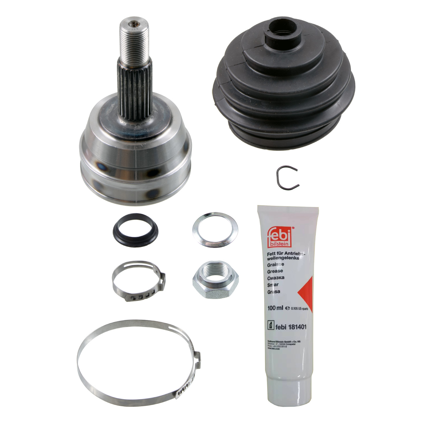 FEBI BILSTEIN Ledsæt, drivaksel 188629 for VW