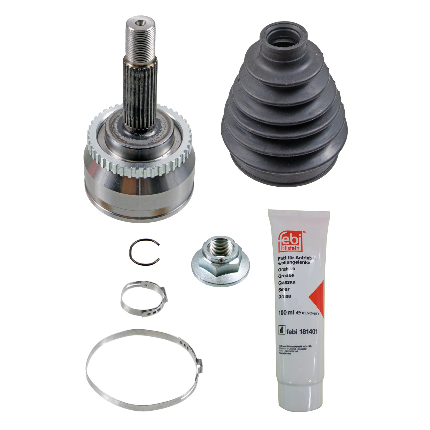 FEBI BILSTEIN Ledsæt, drivaksel 188723 foraksel for VOLVO