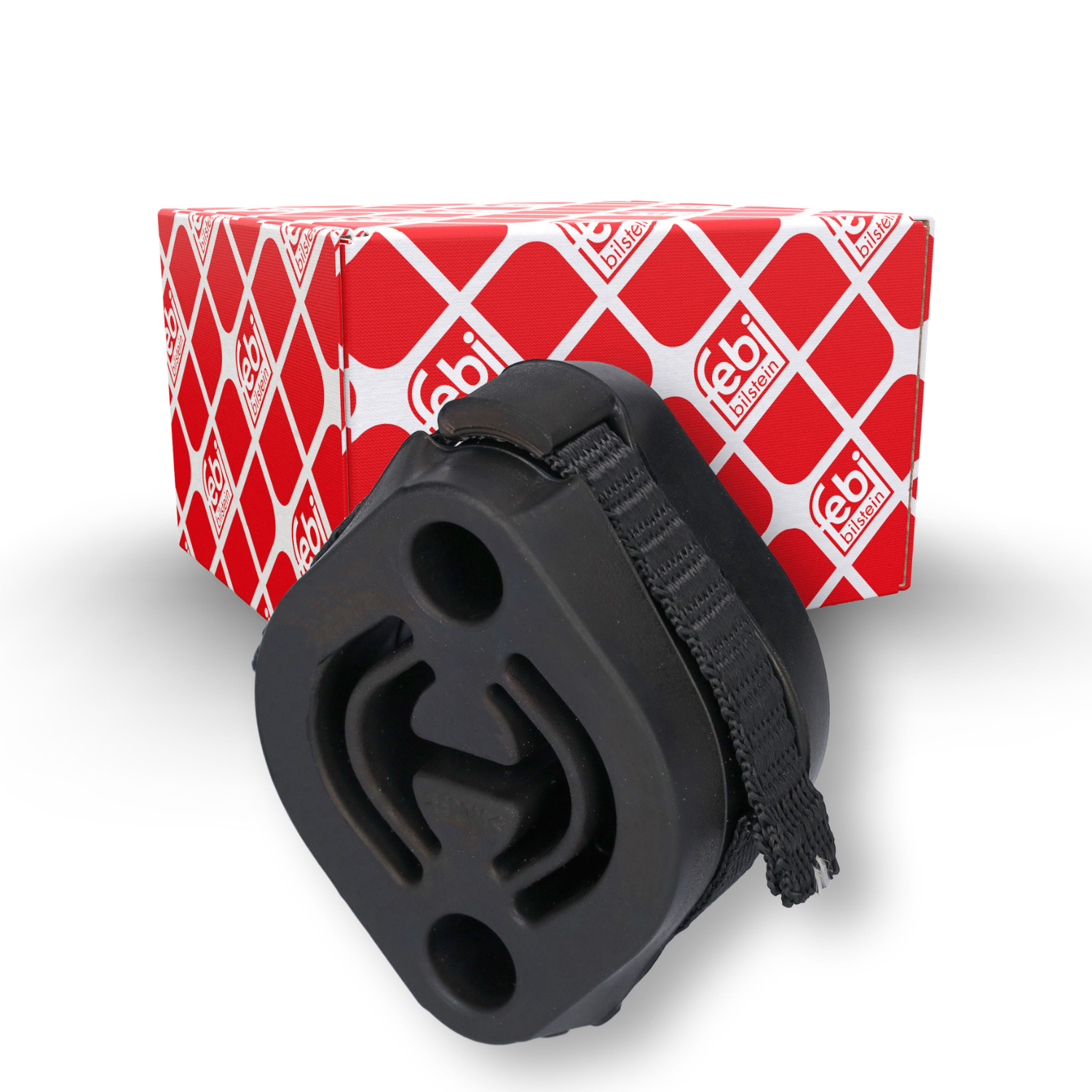 FEBI BILSTEIN Holdering, udstødning 182106 bag for VW
