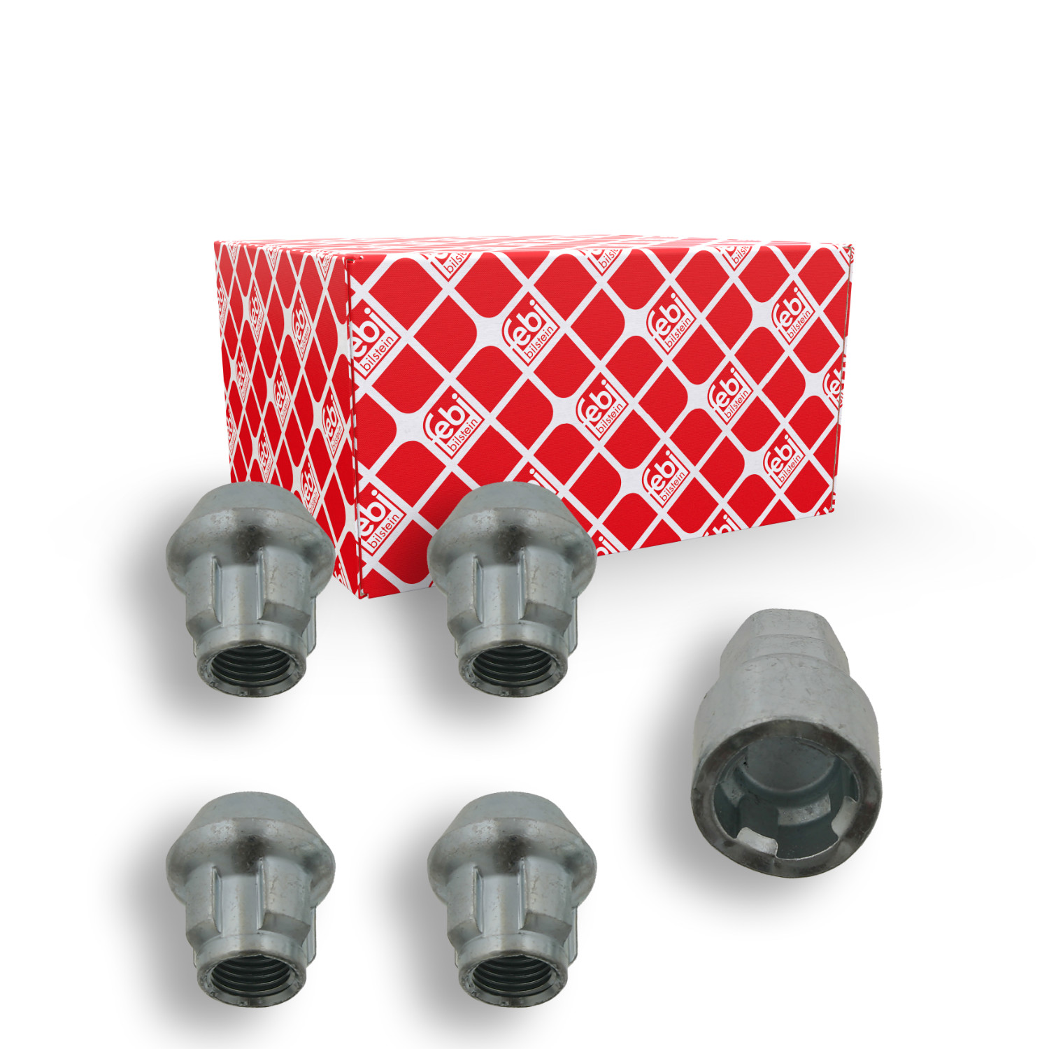 FEBI BILSTEIN Hjulmøtrik 27058 bagaksel for CHEVROLET SMART OPEL