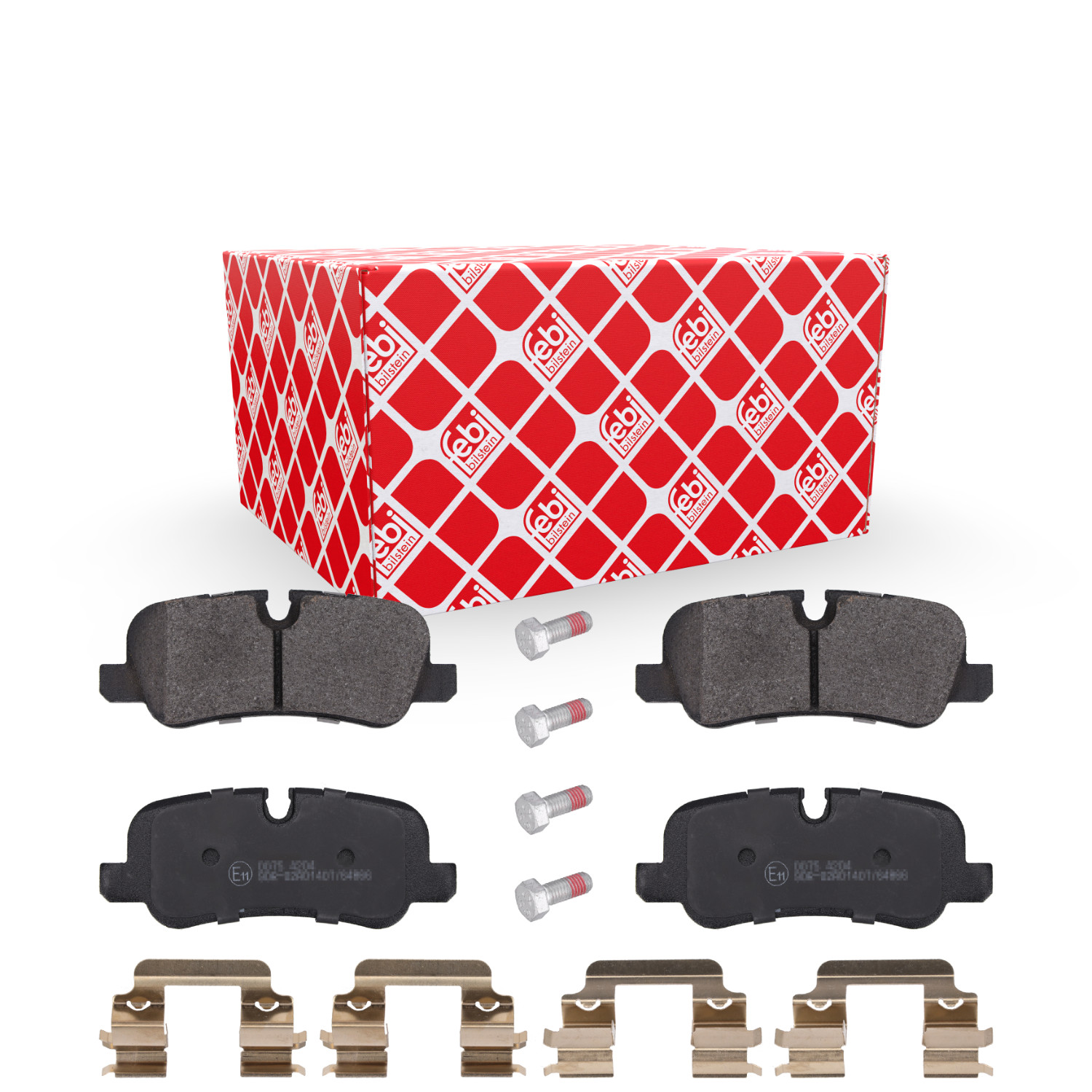 FEBI BILSTEIN Bremseklodser 116118 bagaksel for LAND ROVER